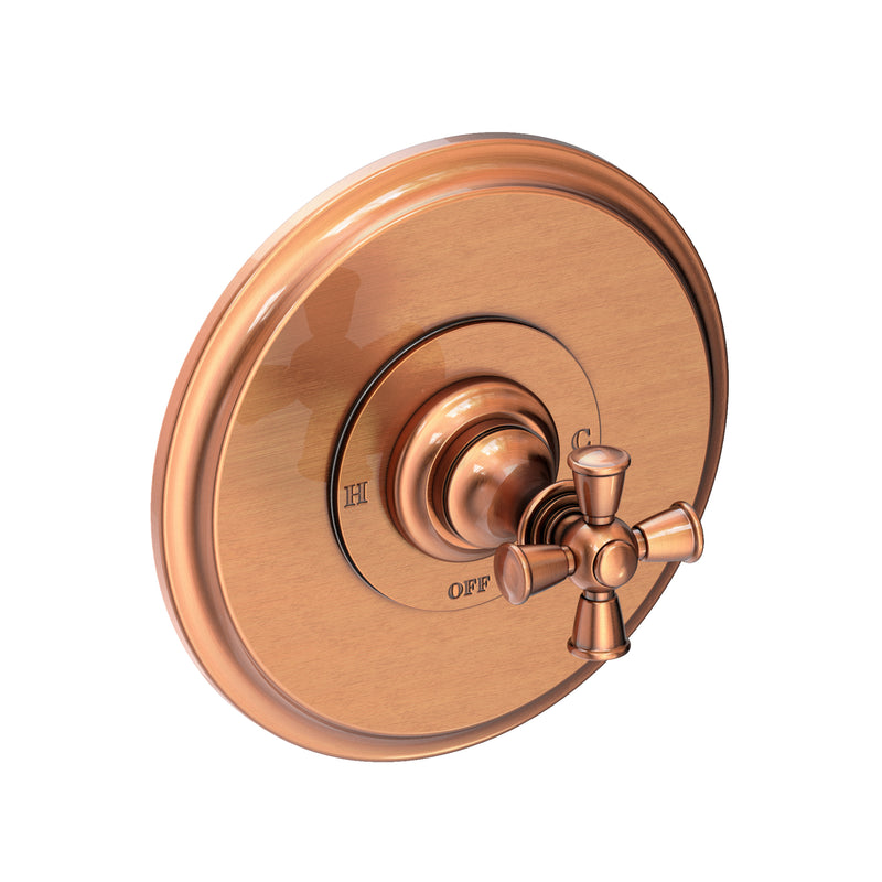 Newport Brass 4-2444BP Sutton Balanced Pressure Shower Trim Plate with Handle. Less showerhead, arm and flange.