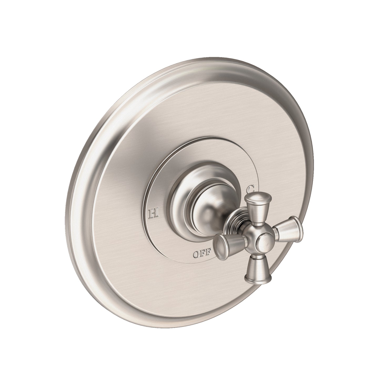 Newport Brass 4-2444BP Sutton Balanced Pressure Shower Trim Plate With Handle. Less Showerhead, Arm And Flange.