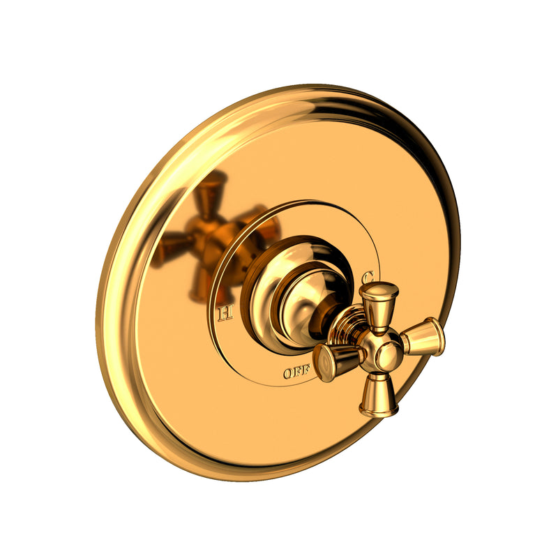 Newport Brass 4-2444BP Sutton Balanced Pressure Shower Trim Plate with Handle. Less showerhead, arm and flange.