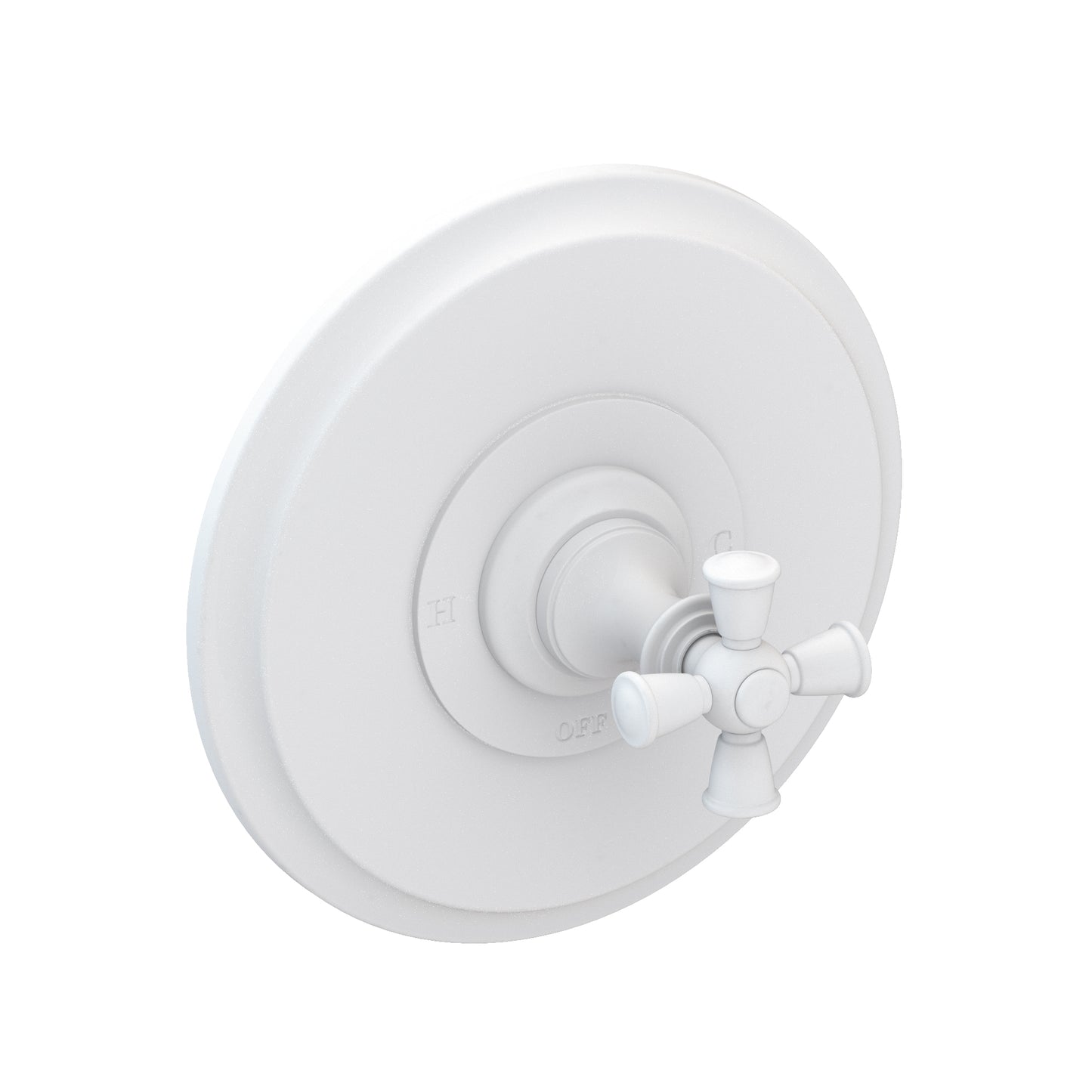 Newport Brass 4-2444BP Sutton Balanced Pressure Shower Trim Plate With Handle. Less Showerhead, Arm And Flange.