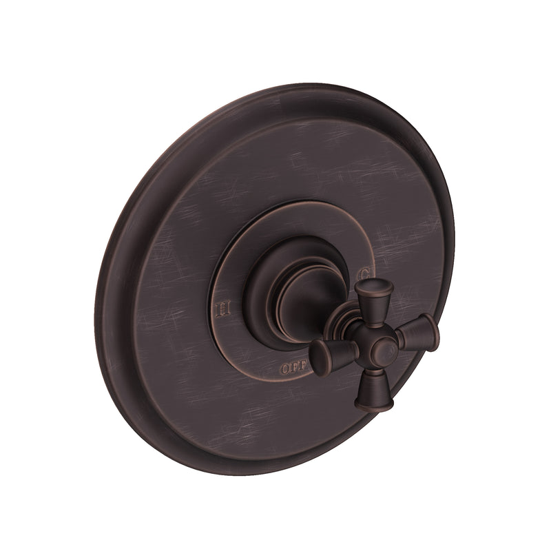 Newport Brass 4-2444BP Sutton Balanced Pressure Shower Trim Plate with Handle. Less showerhead, arm and flange.