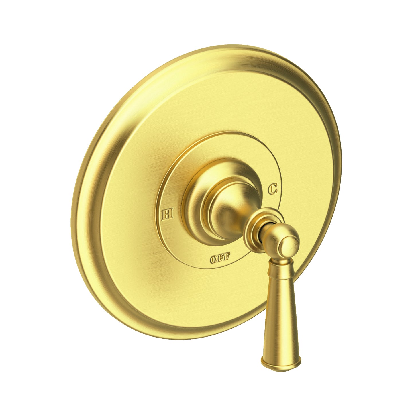 Newport Brass 4-2454BP Sutton Balanced Pressure Shower Trim Plate With Handle. Less Showerhead, Arm And Flange.