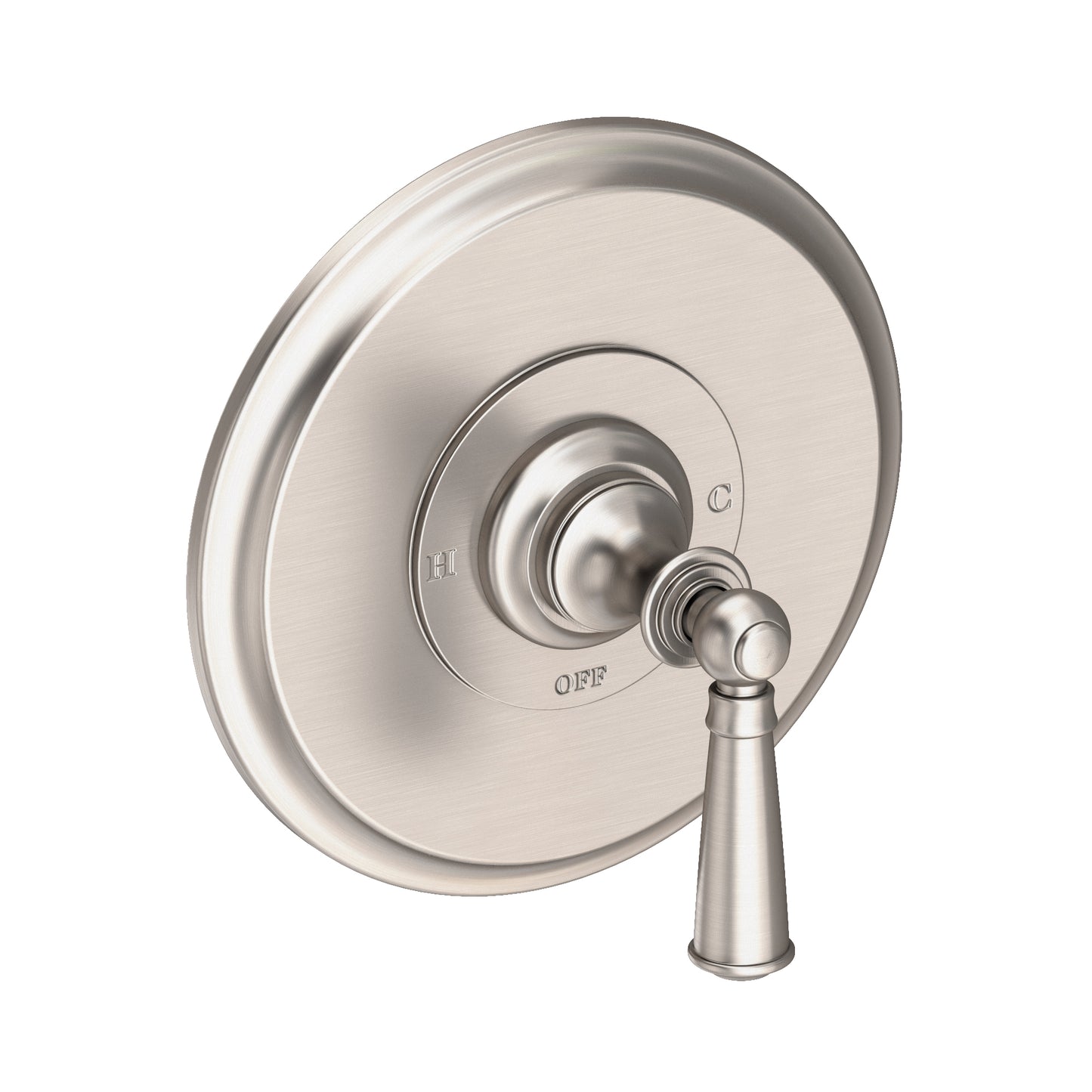 Newport Brass 4-2454BP Sutton Balanced Pressure Shower Trim Plate With Handle. Less Showerhead, Arm And Flange.