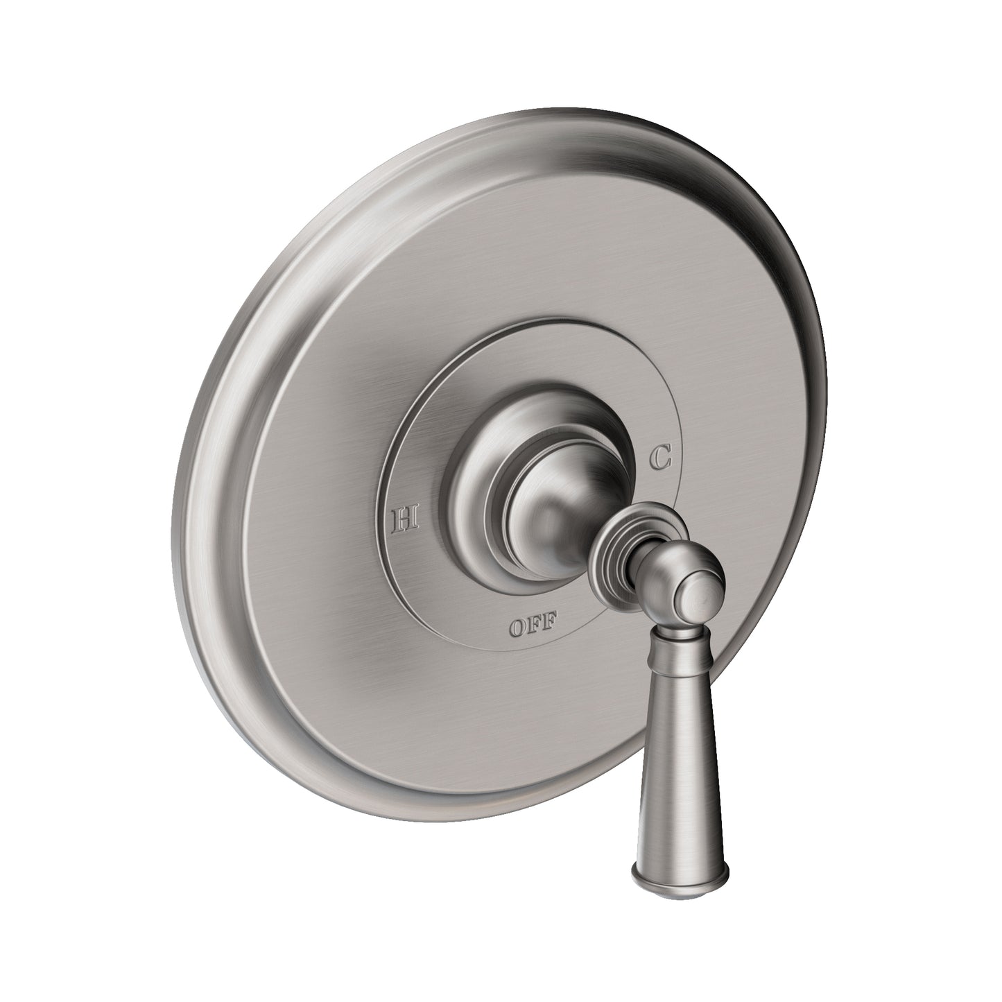 Newport Brass 4-2454BP Sutton Balanced Pressure Shower Trim Plate With Handle. Less Showerhead, Arm And Flange.