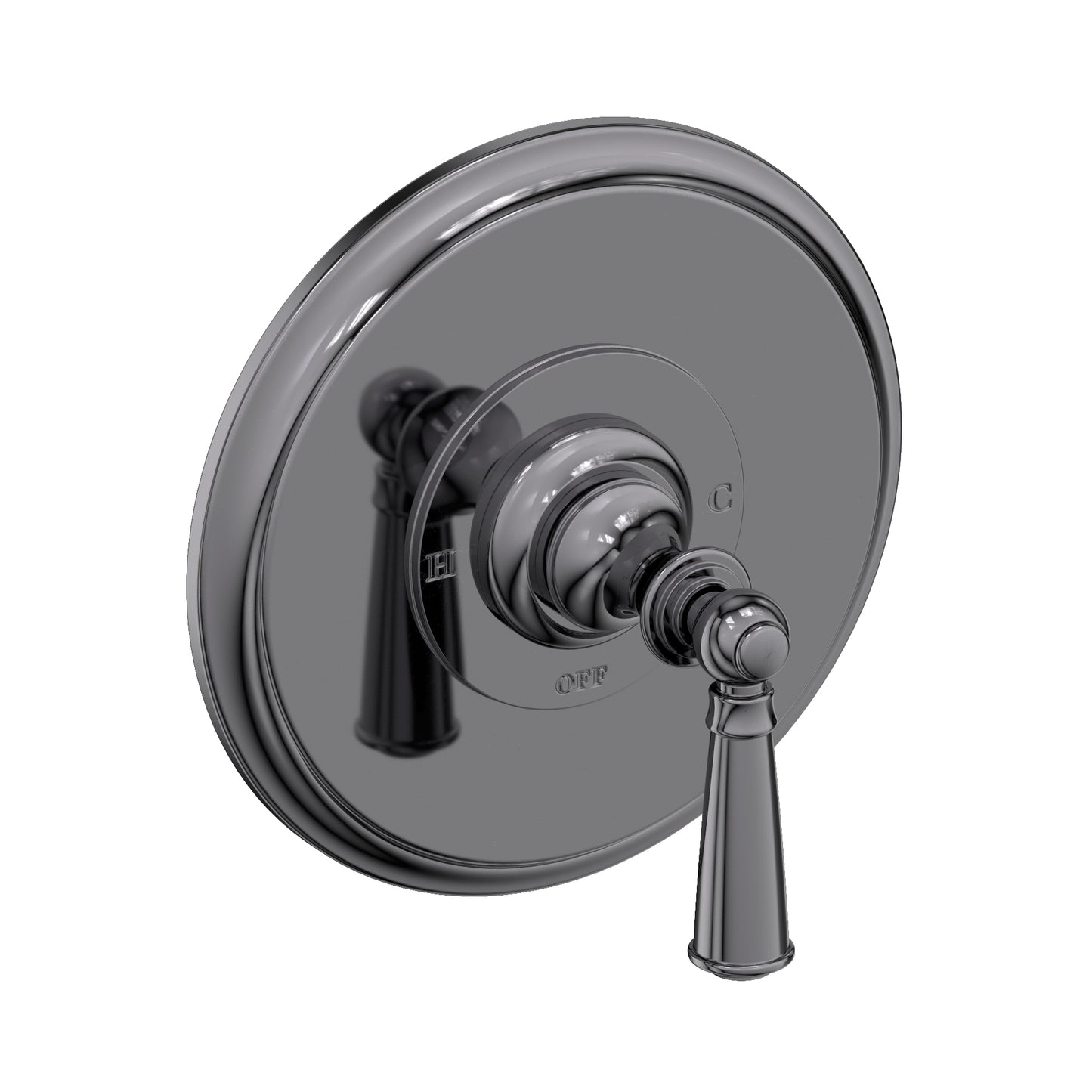 Newport Brass 4-2454BP Sutton Balanced Pressure Shower Trim Plate With Handle. Less Showerhead, Arm And Flange.