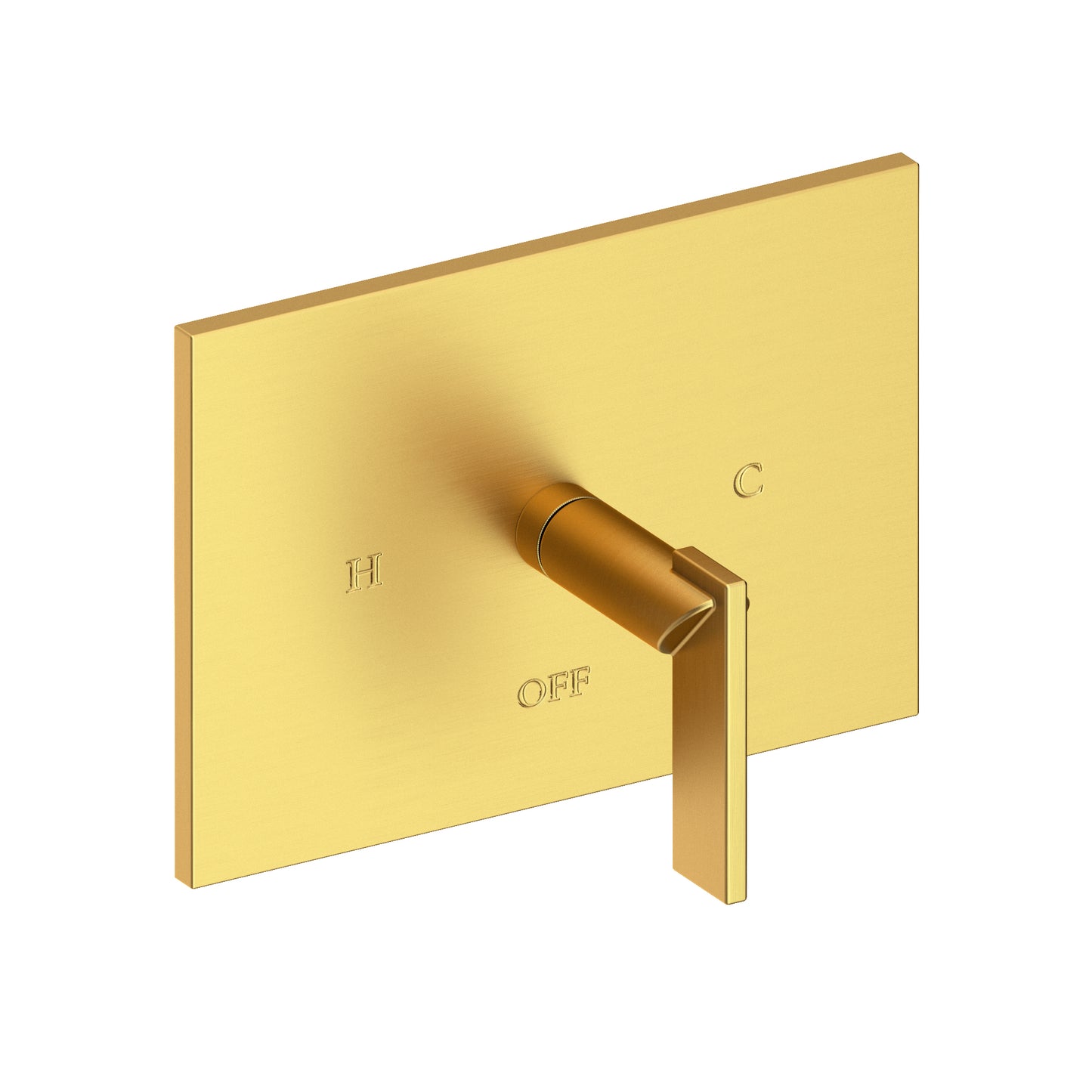 Newport Brass 4-2544BP Metro Balanced Pressure Shower Trim Plate With Handle. Less Showerhead, Arm And Flange.
