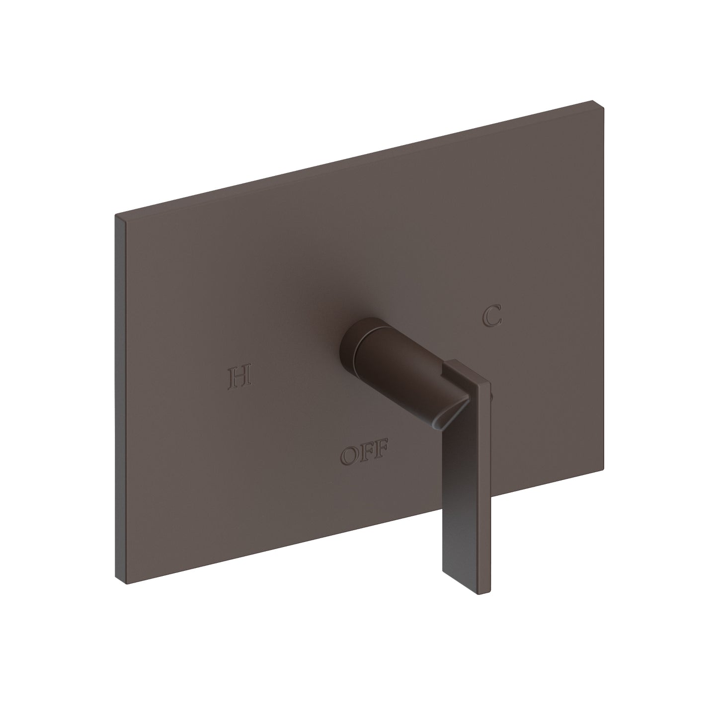 Newport Brass 4-2544BP Metro Balanced Pressure Shower Trim Plate With Handle. Less Showerhead, Arm And Flange.