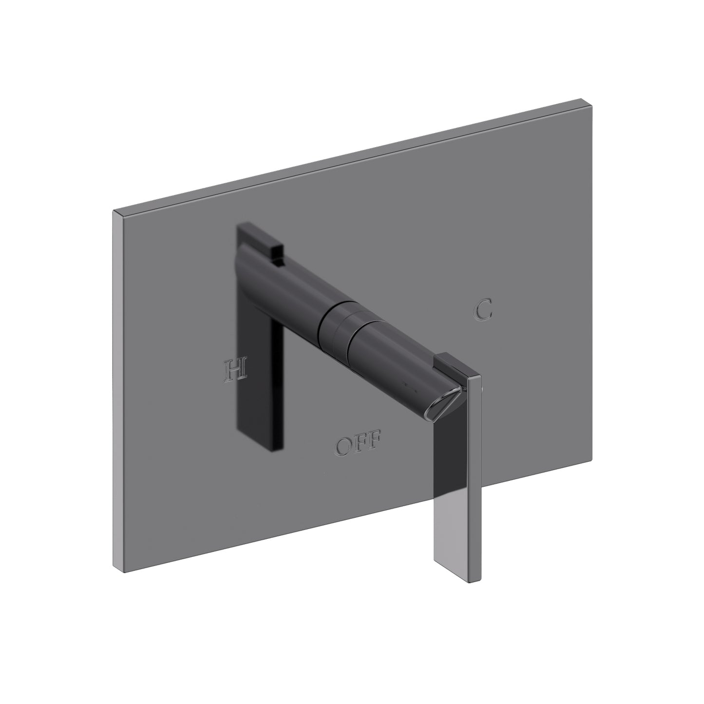 Newport Brass 4-2544BP Metro Balanced Pressure Shower Trim Plate With Handle. Less Showerhead, Arm And Flange.