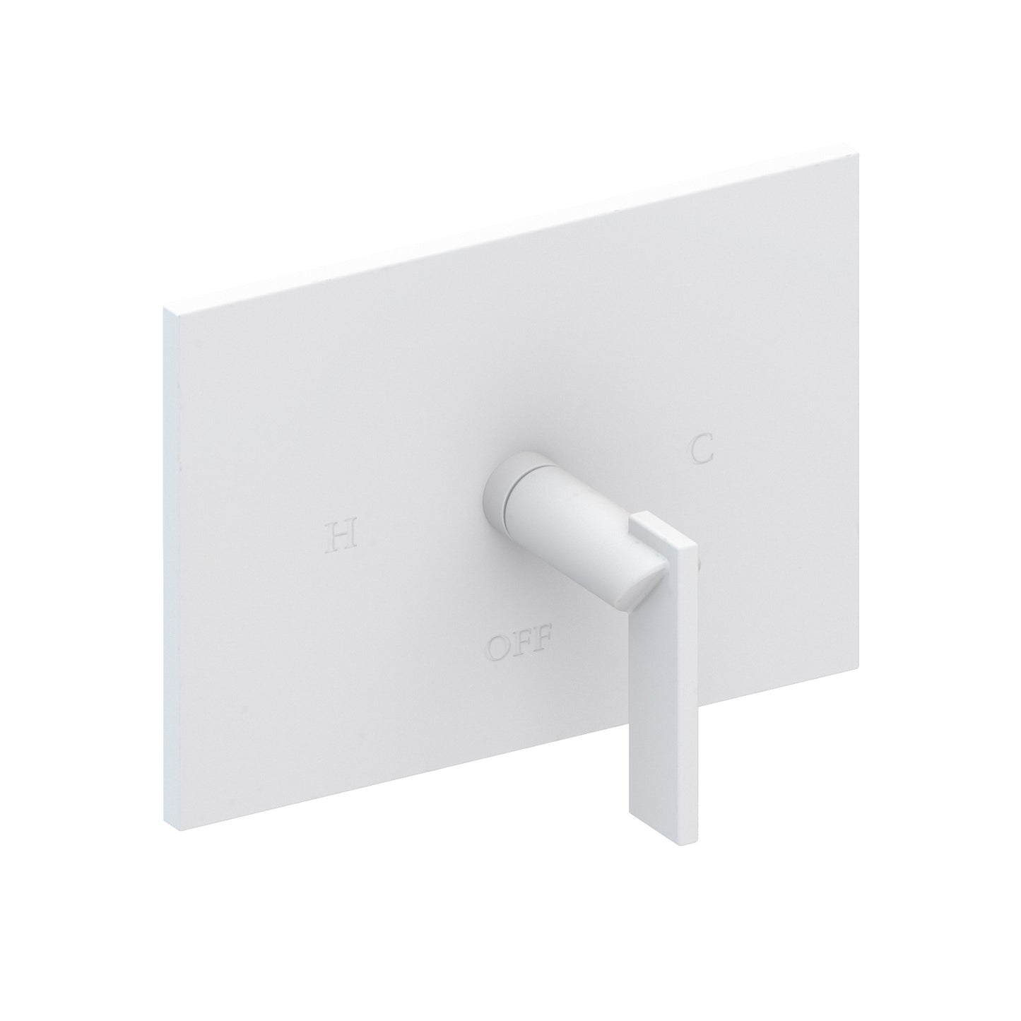 Newport Brass 4-2544BP Metro Balanced Pressure Shower Trim Plate With Handle. Less Showerhead, Arm And Flange.
