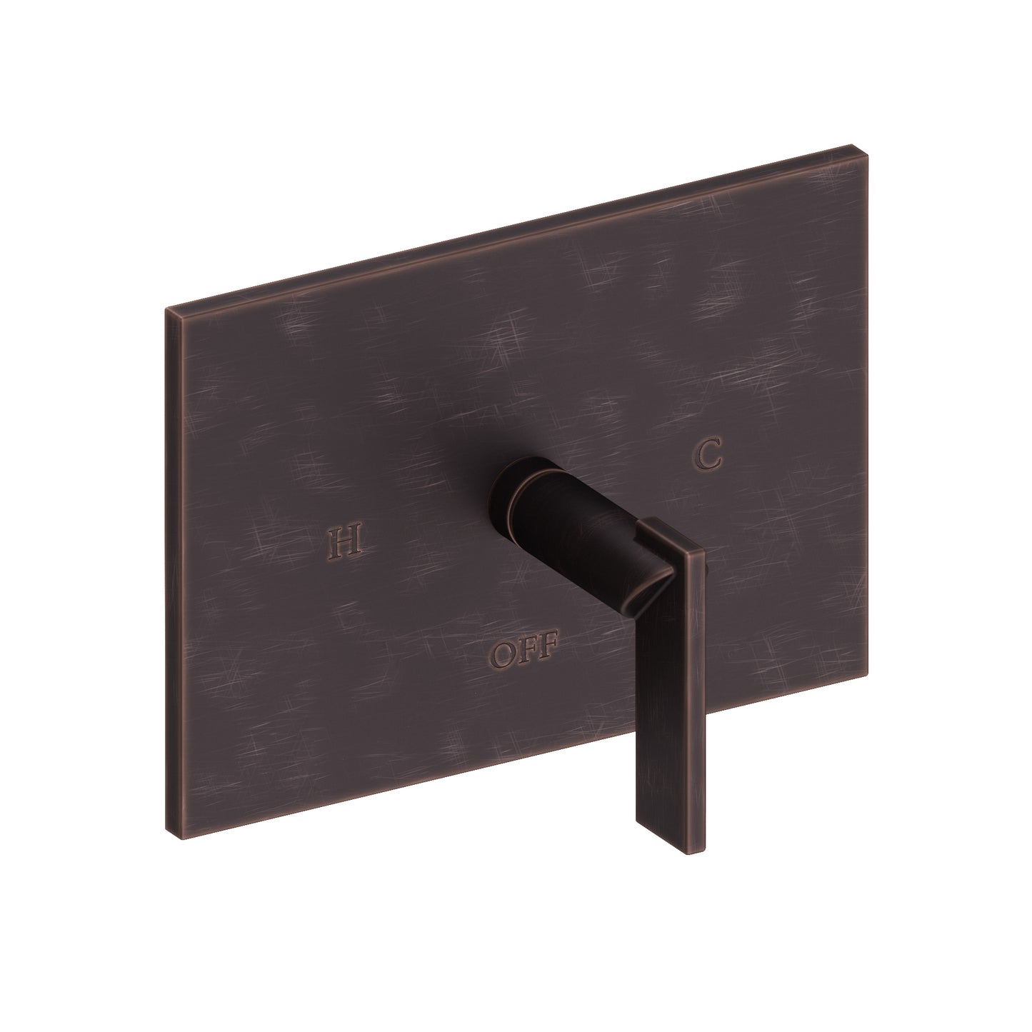 Newport Brass 4-2544BP Metro Balanced Pressure Shower Trim Plate With Handle. Less Showerhead, Arm And Flange.