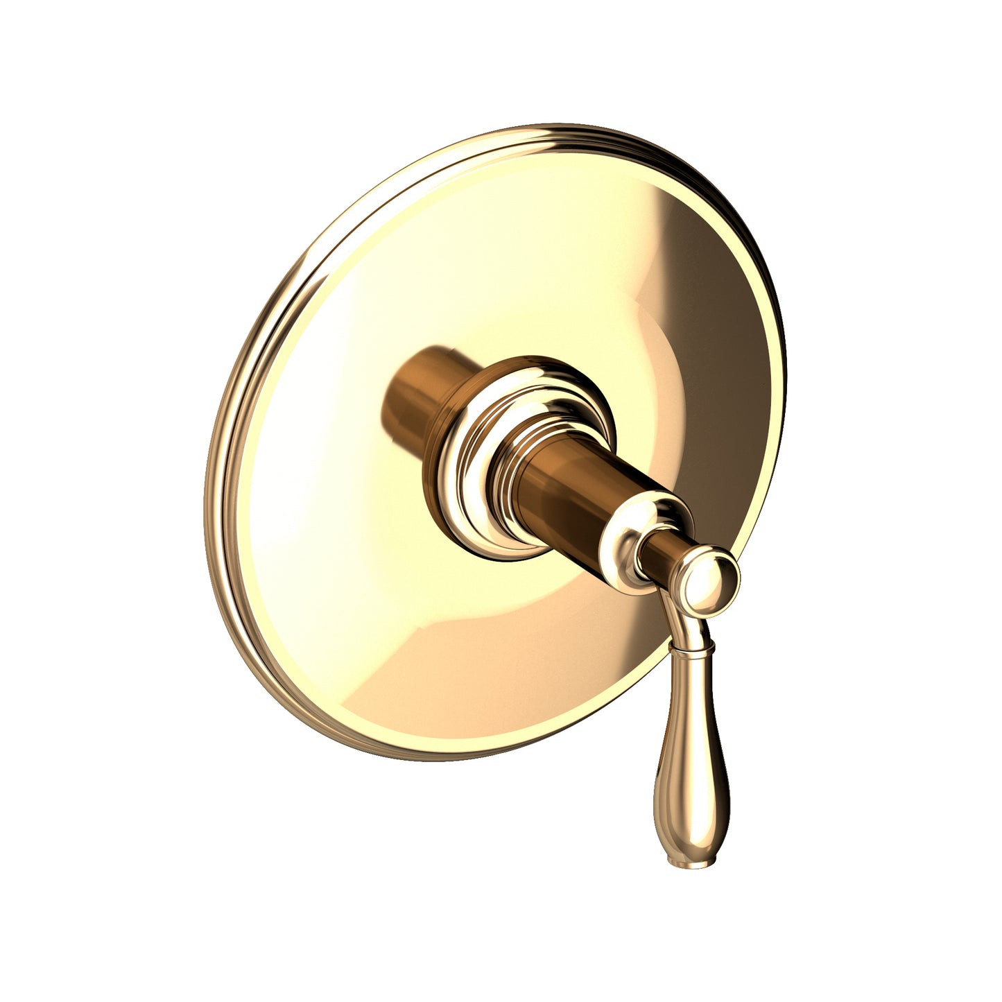 Newport Brass 4-2554BP Ithaca Balanced Pressure Shower Trim Plate with Handle. Less showerhead, arm and flange.