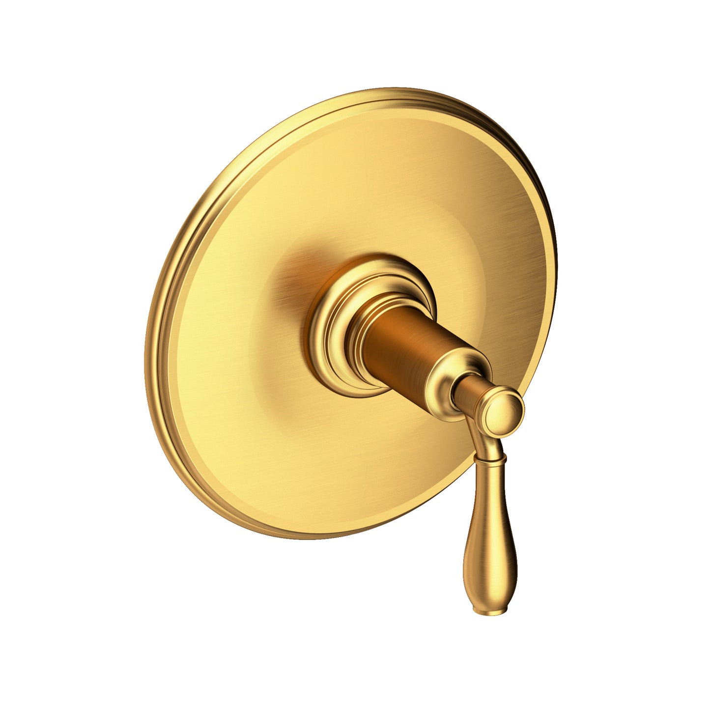 Newport Brass 4-2554BP Ithaca Balanced Pressure Shower Trim Plate with Handle. Less showerhead, arm and flange.