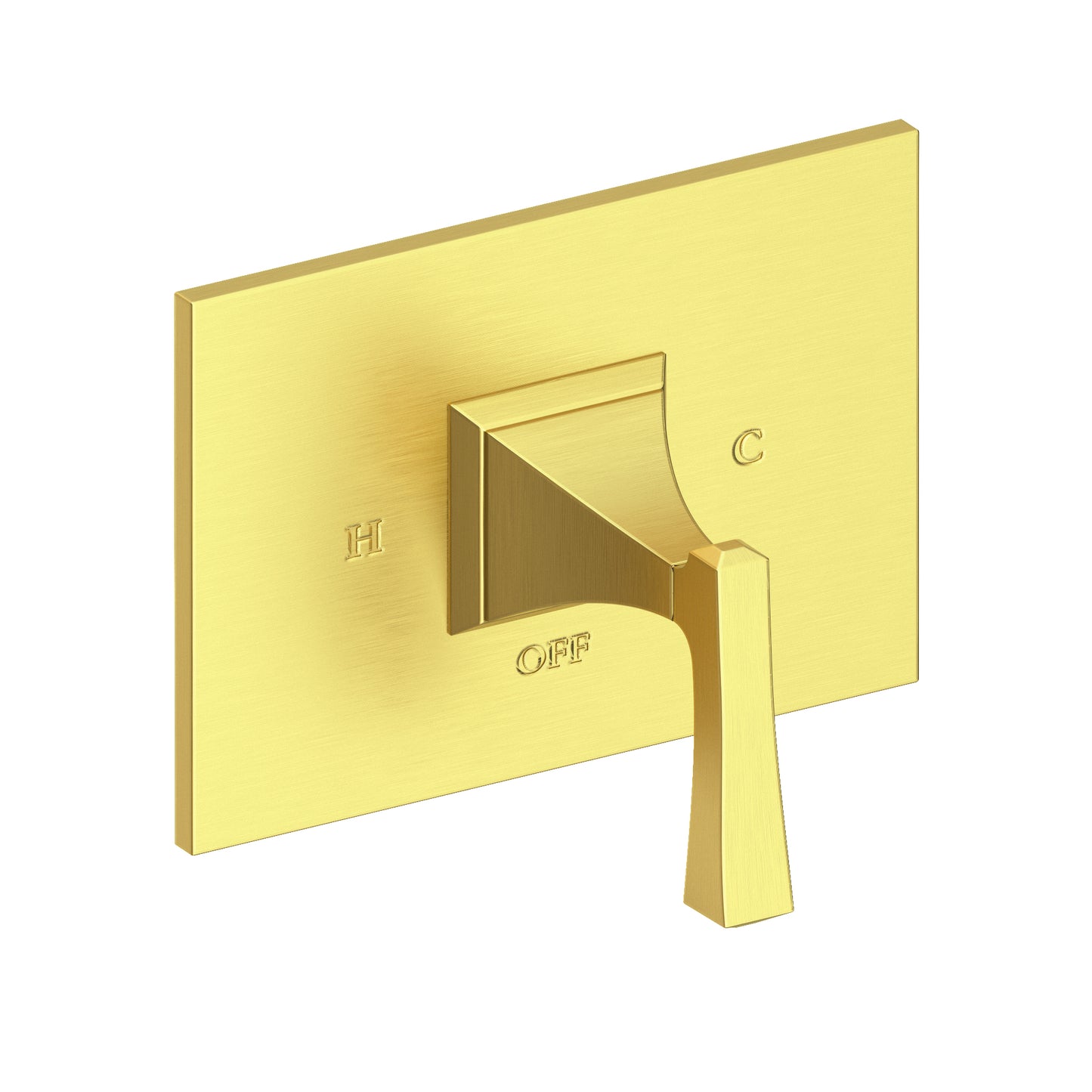 Newport Brass 4-2574BP Joffrey Balanced Pressure Shower Trim Plate With Handle. Less Showerhead, Arm And Flange.