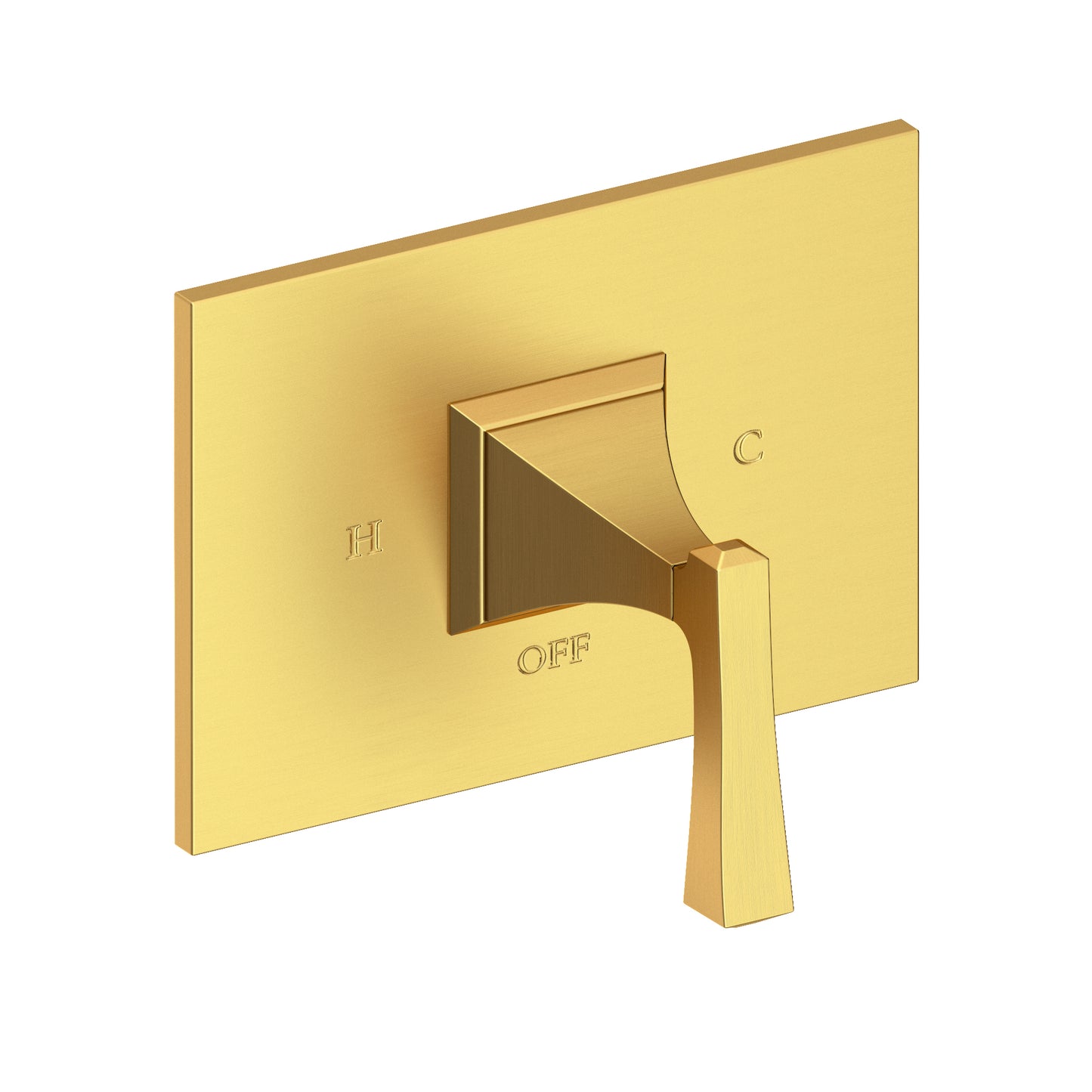 Newport Brass 4-2574BP Joffrey Balanced Pressure Shower Trim Plate With Handle. Less Showerhead, Arm And Flange.