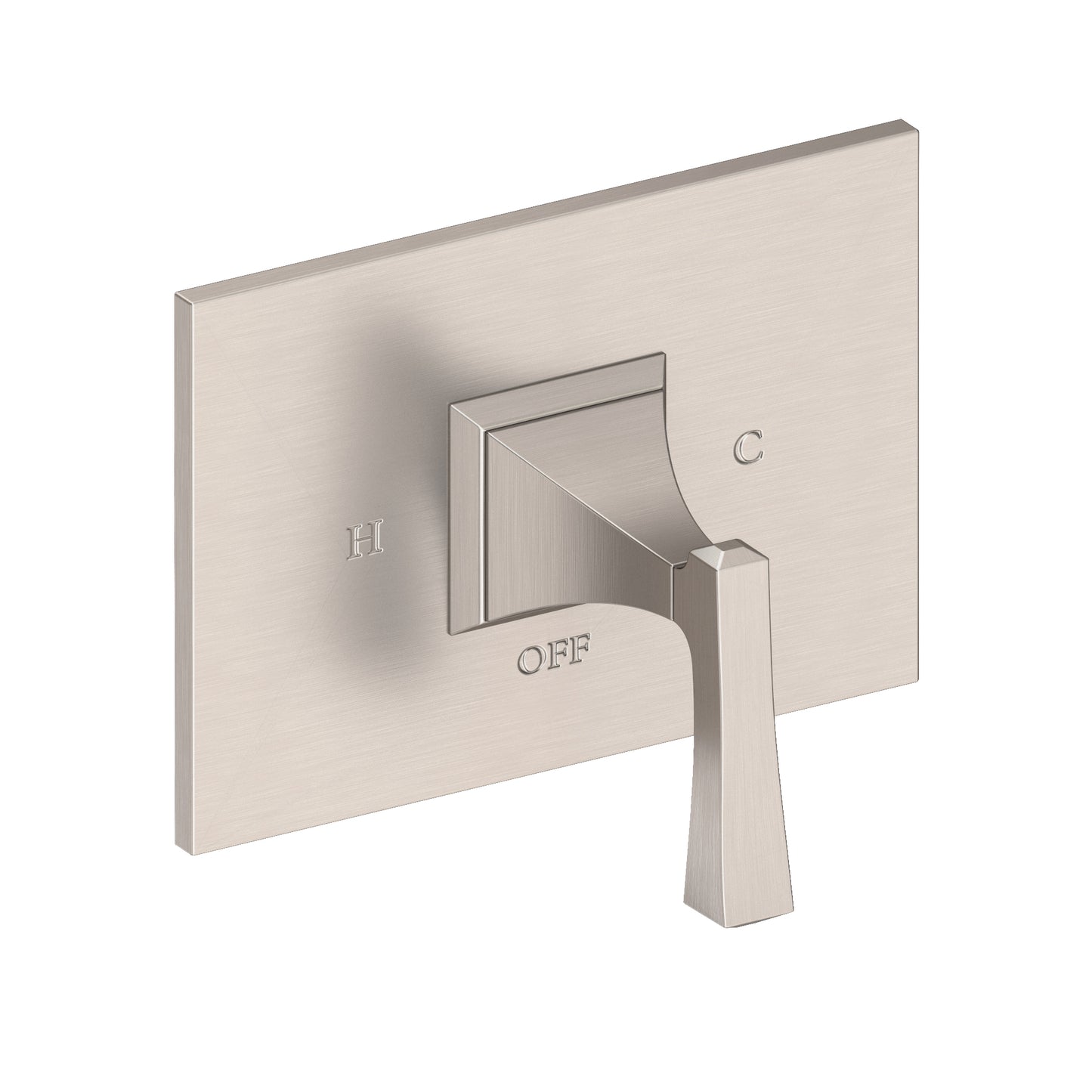 Newport Brass 4-2574BP Joffrey Balanced Pressure Shower Trim Plate With Handle. Less Showerhead, Arm And Flange.