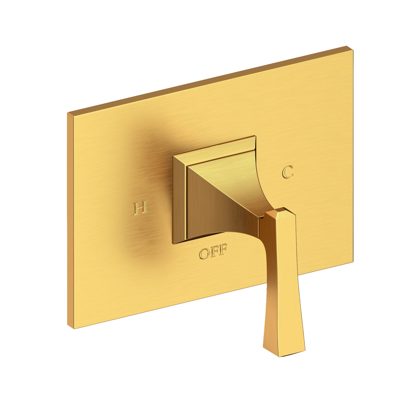 Newport Brass 4-2574BP Joffrey Balanced Pressure Shower Trim Plate With Handle. Less Showerhead, Arm And Flange.