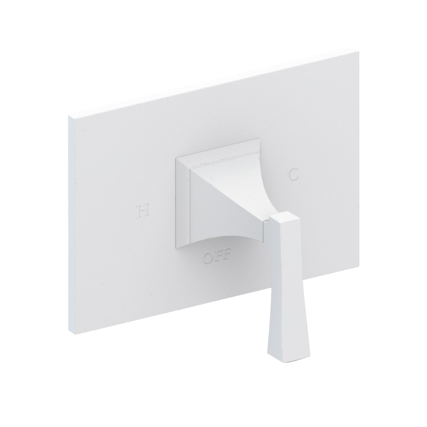 Newport Brass 4-2574BP Joffrey Balanced Pressure Shower Trim Plate With Handle. Less Showerhead, Arm And Flange.