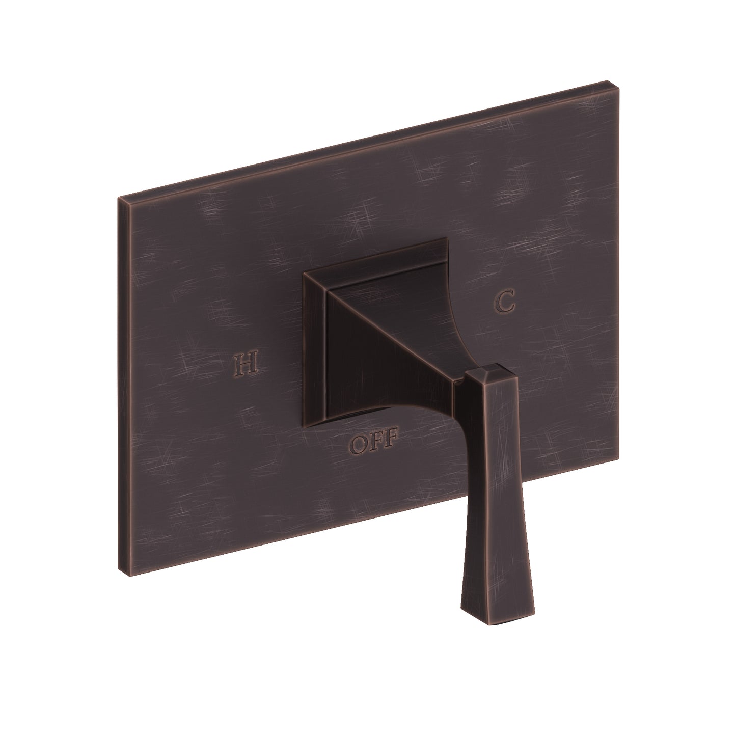 Newport Brass 4-2574BP Joffrey Balanced Pressure Shower Trim Plate With Handle. Less Showerhead, Arm And Flange.