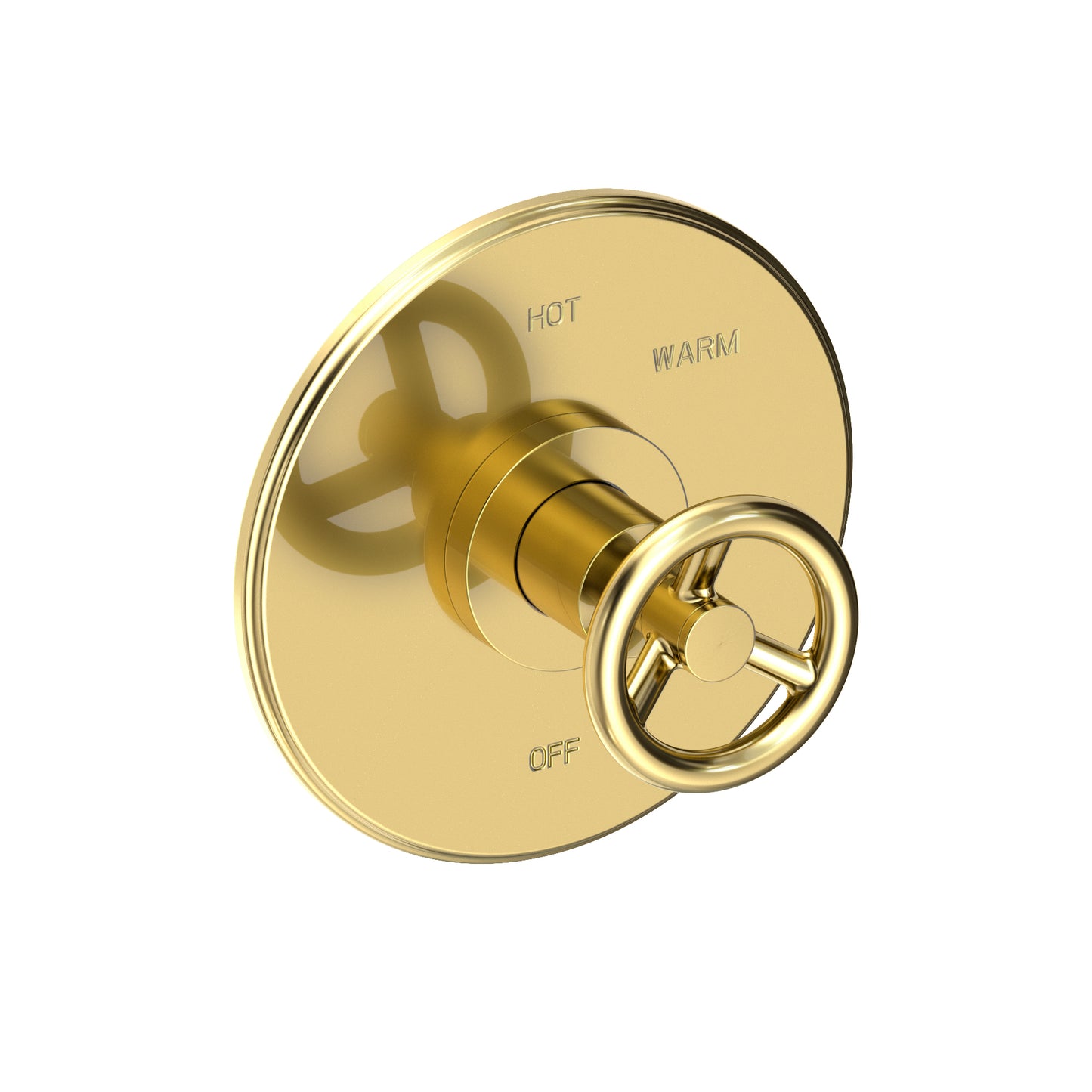 Newport Brass 4-2924BP Slater Balanced Pressure Shower Trim Plate With Handle. Less Showerhead, Arm And Flange.
