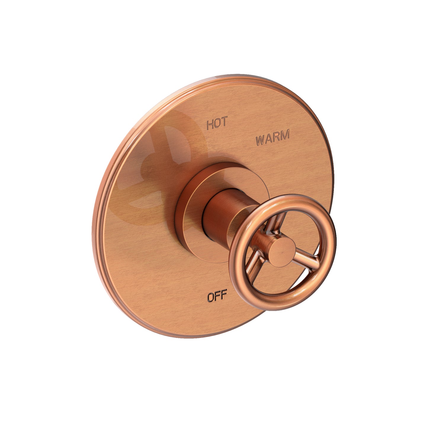 Newport Brass 4-2924BP Slater Balanced Pressure Shower Trim Plate With Handle. Less Showerhead, Arm And Flange.