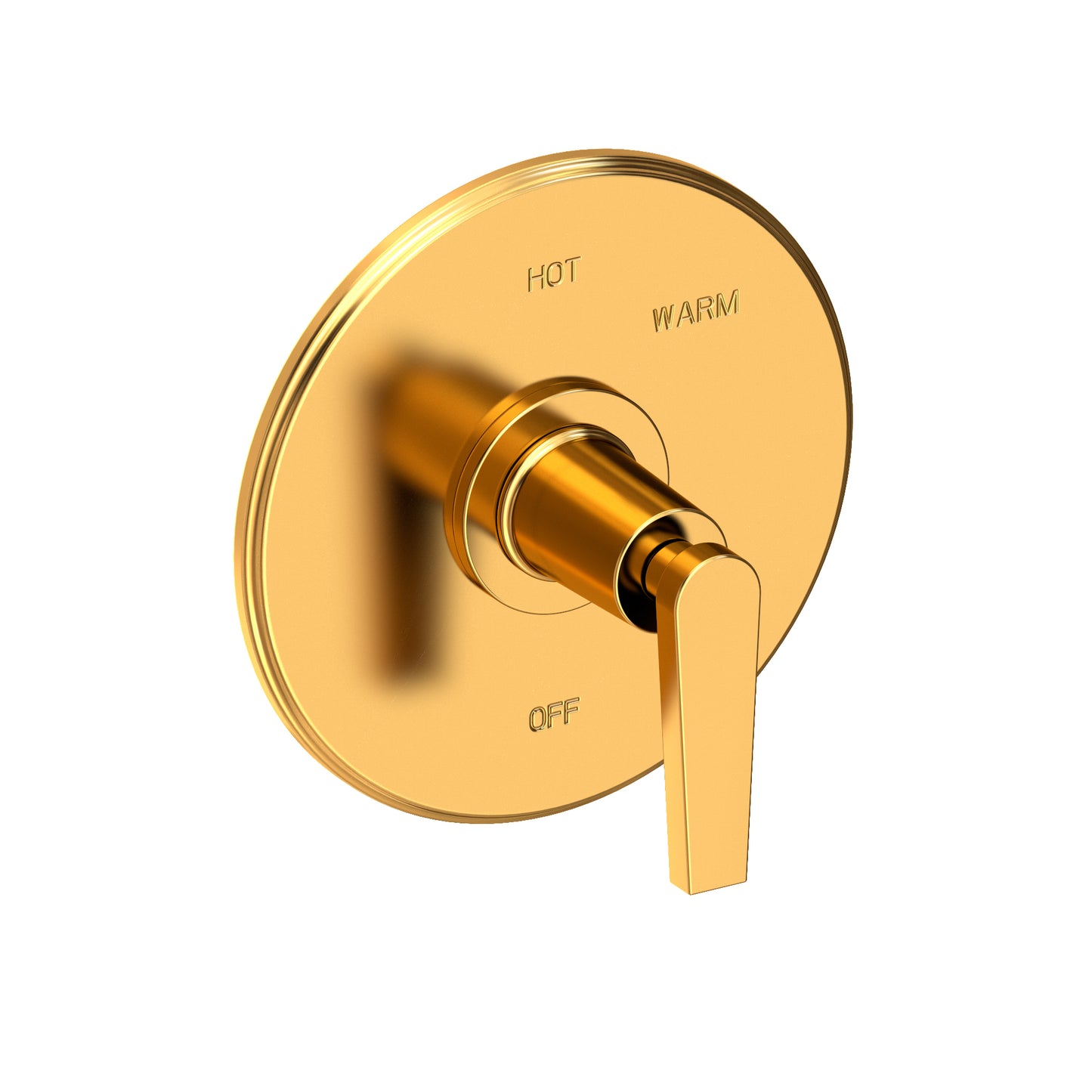 Newport Brass 4-2974BP Dorrance Balanced Pressure Shower Trim Plate With Handle. Less Showerhead, Arm And Flange.
