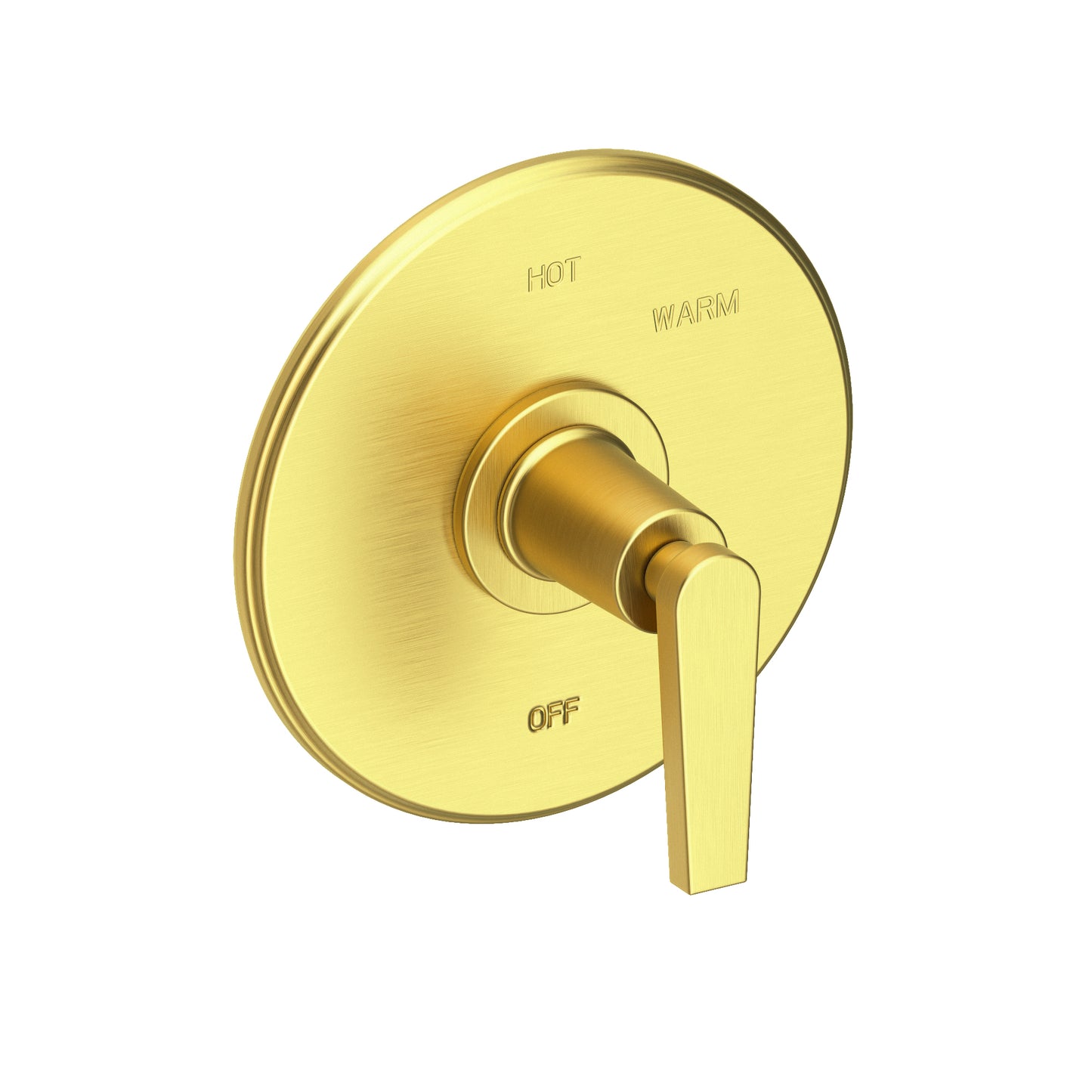 Newport Brass 4-2974BP Dorrance Balanced Pressure Shower Trim Plate With Handle. Less Showerhead, Arm And Flange.