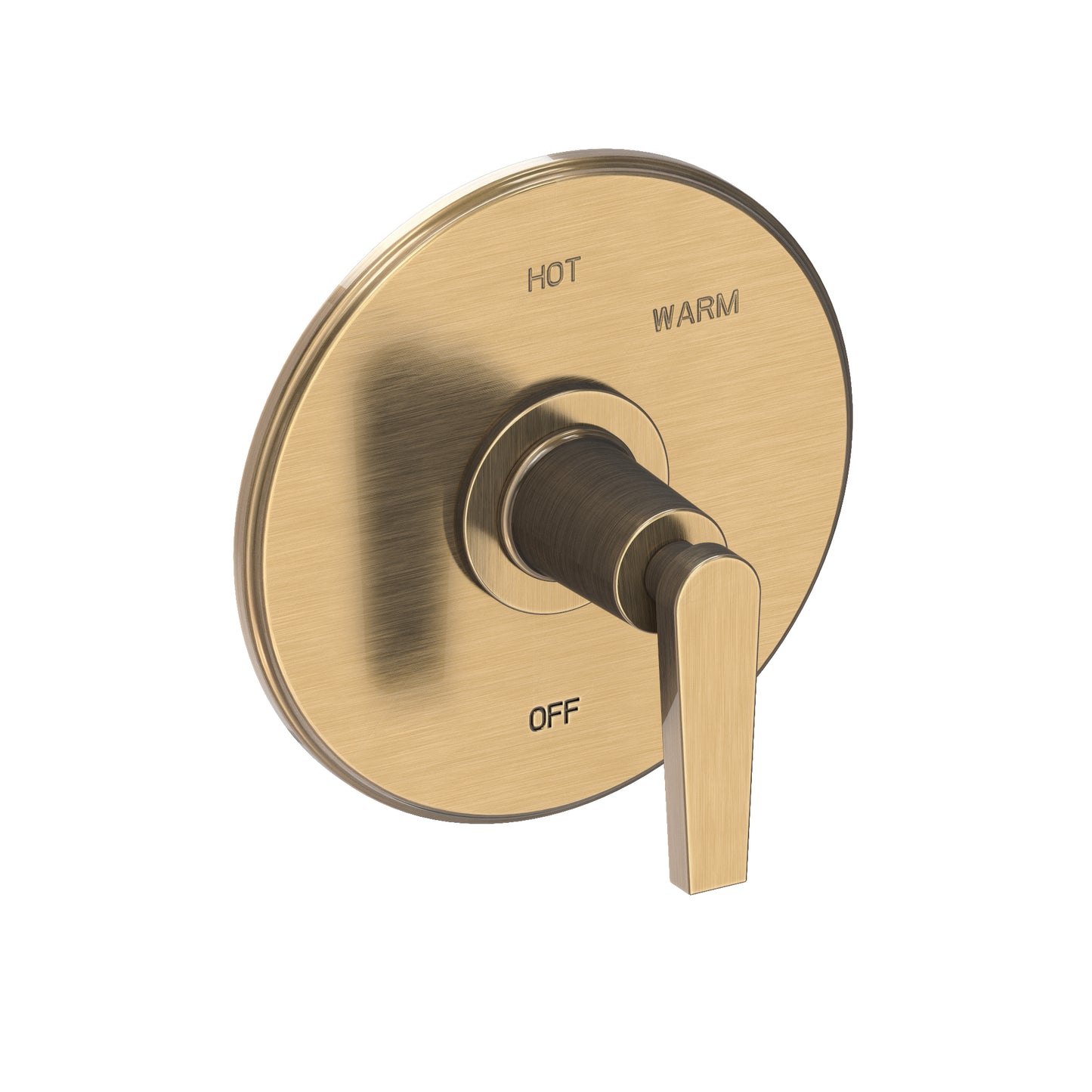 Newport Brass 4-2974BP Dorrance Balanced Pressure Shower Trim Plate With Handle. Less Showerhead, Arm And Flange.