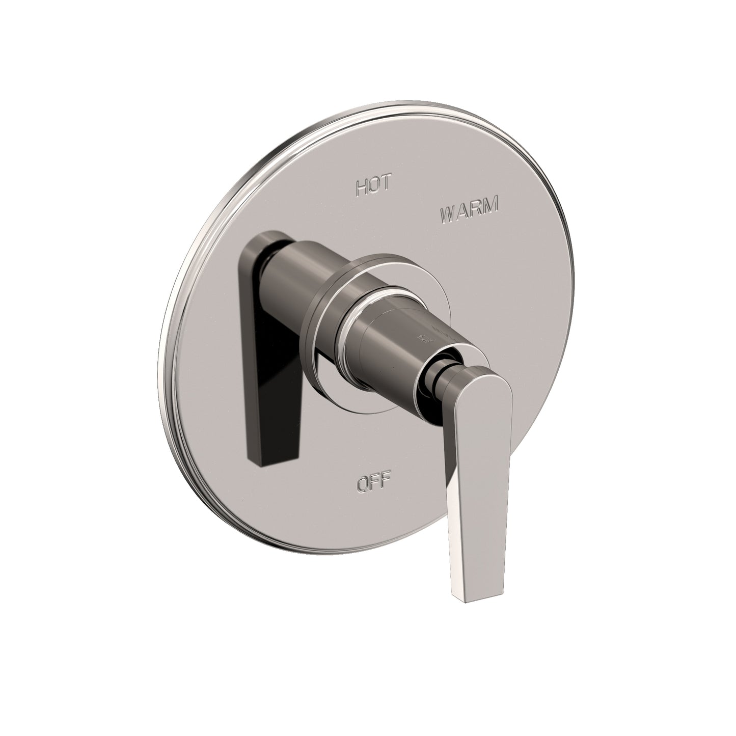 Newport Brass 4-2974BP Dorrance Balanced Pressure Shower Trim Plate With Handle. Less Showerhead, Arm And Flange.