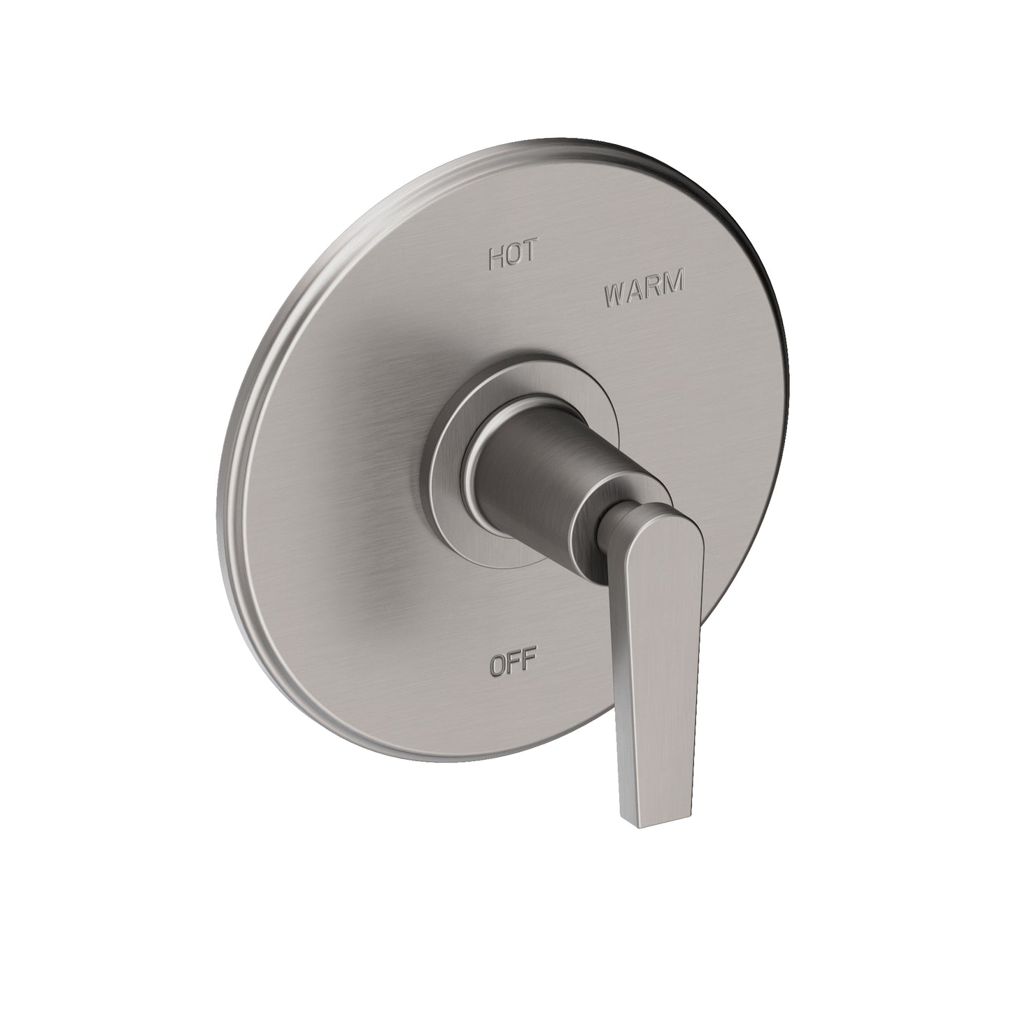 Newport Brass 4-2974BP Dorrance Balanced Pressure Shower Trim Plate With Handle. Less Showerhead, Arm And Flange.