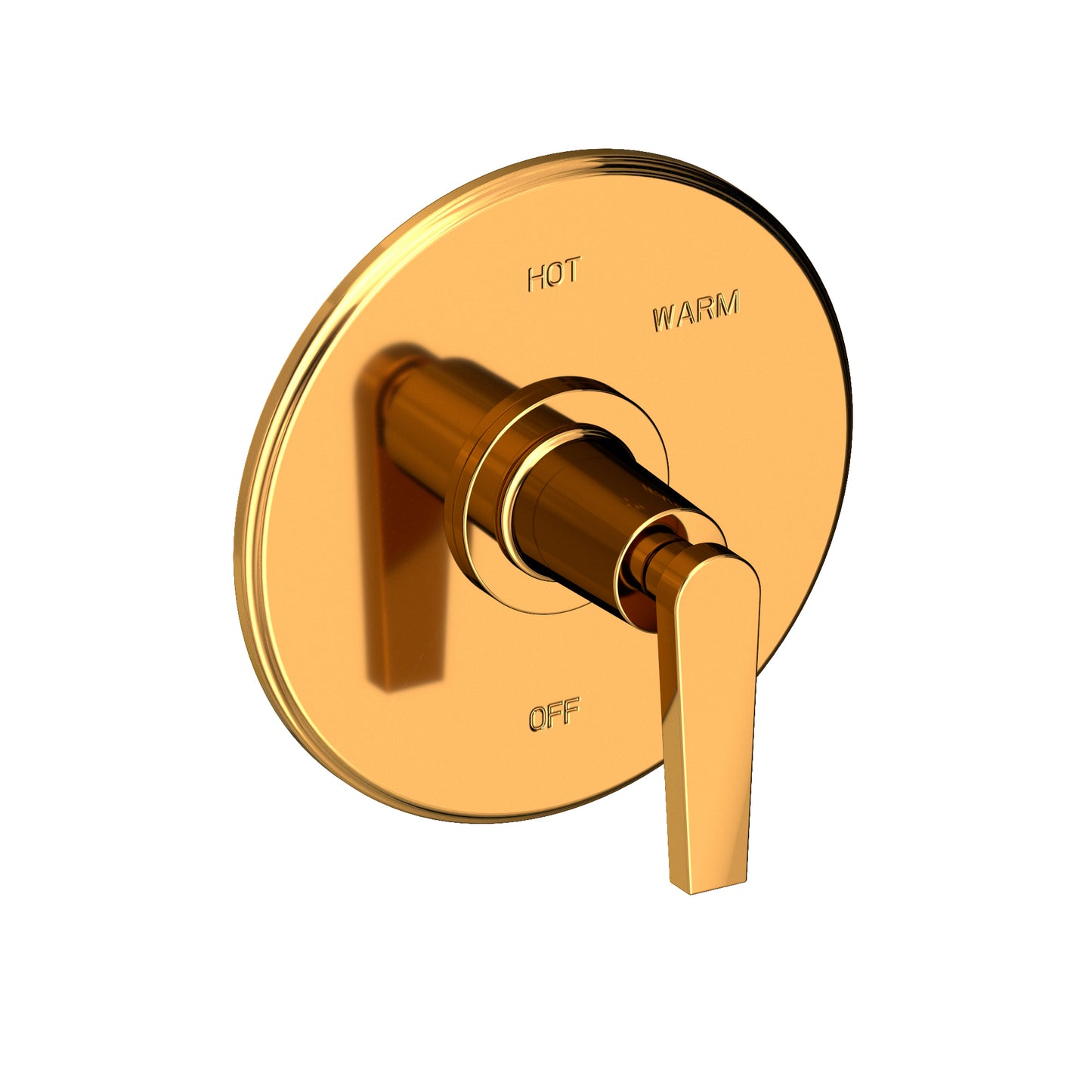 Newport Brass 4-2974BP Dorrance Balanced Pressure Shower Trim Plate With Handle. Less Showerhead, Arm And Flange.