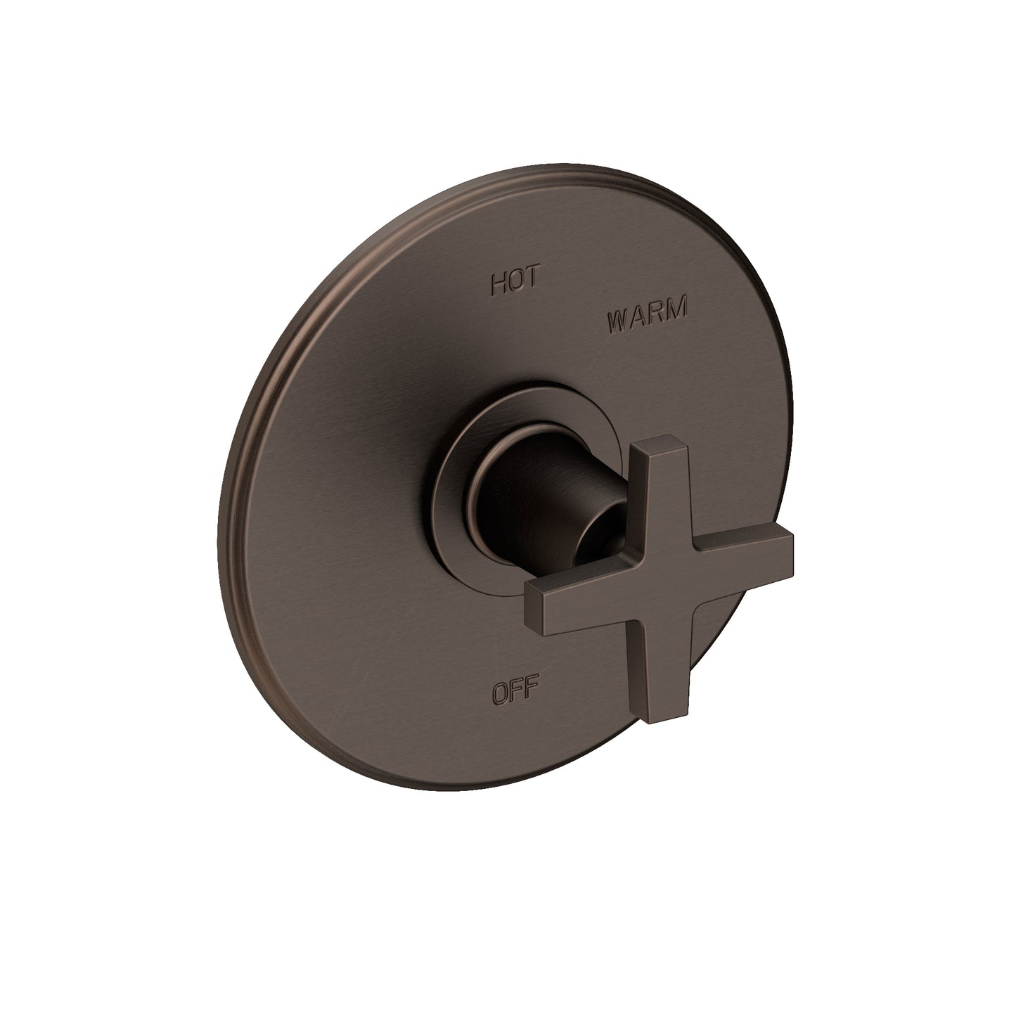 Newport Brass 4-2984BP Dorrance Balanced Pressure Shower Trim Plate With Handle. Less Showerhead, Arm And Flange.