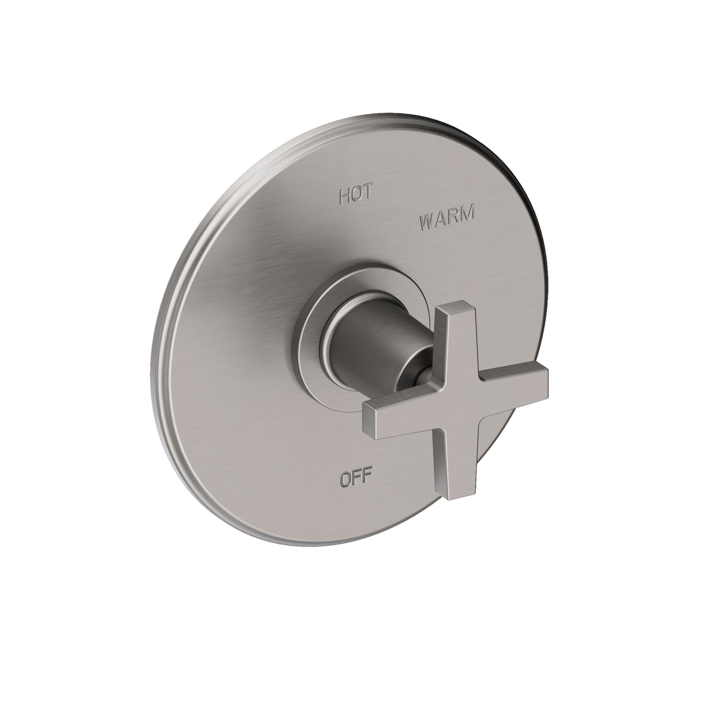 Newport Brass 4-2984BP Dorrance Balanced Pressure Shower Trim Plate With Handle. Less Showerhead, Arm And Flange.