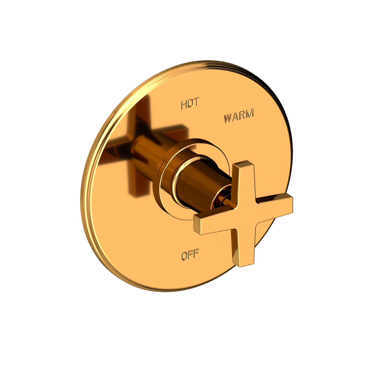 Newport Brass 4-2984BP Dorrance Balanced Pressure Shower Trim Plate With Handle. Less Showerhead, Arm And Flange.