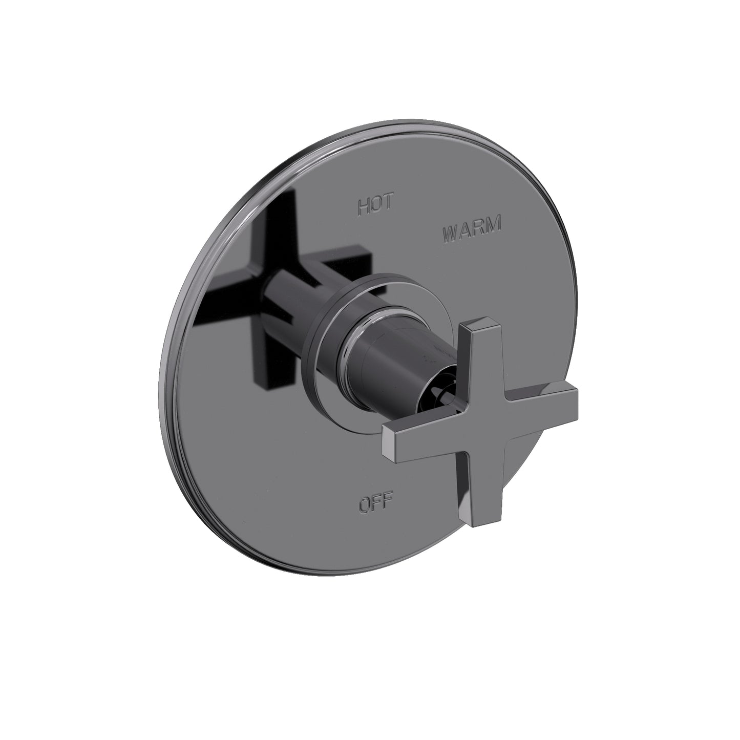 Newport Brass 4-2984BP Dorrance Balanced Pressure Shower Trim Plate With Handle. Less Showerhead, Arm And Flange.