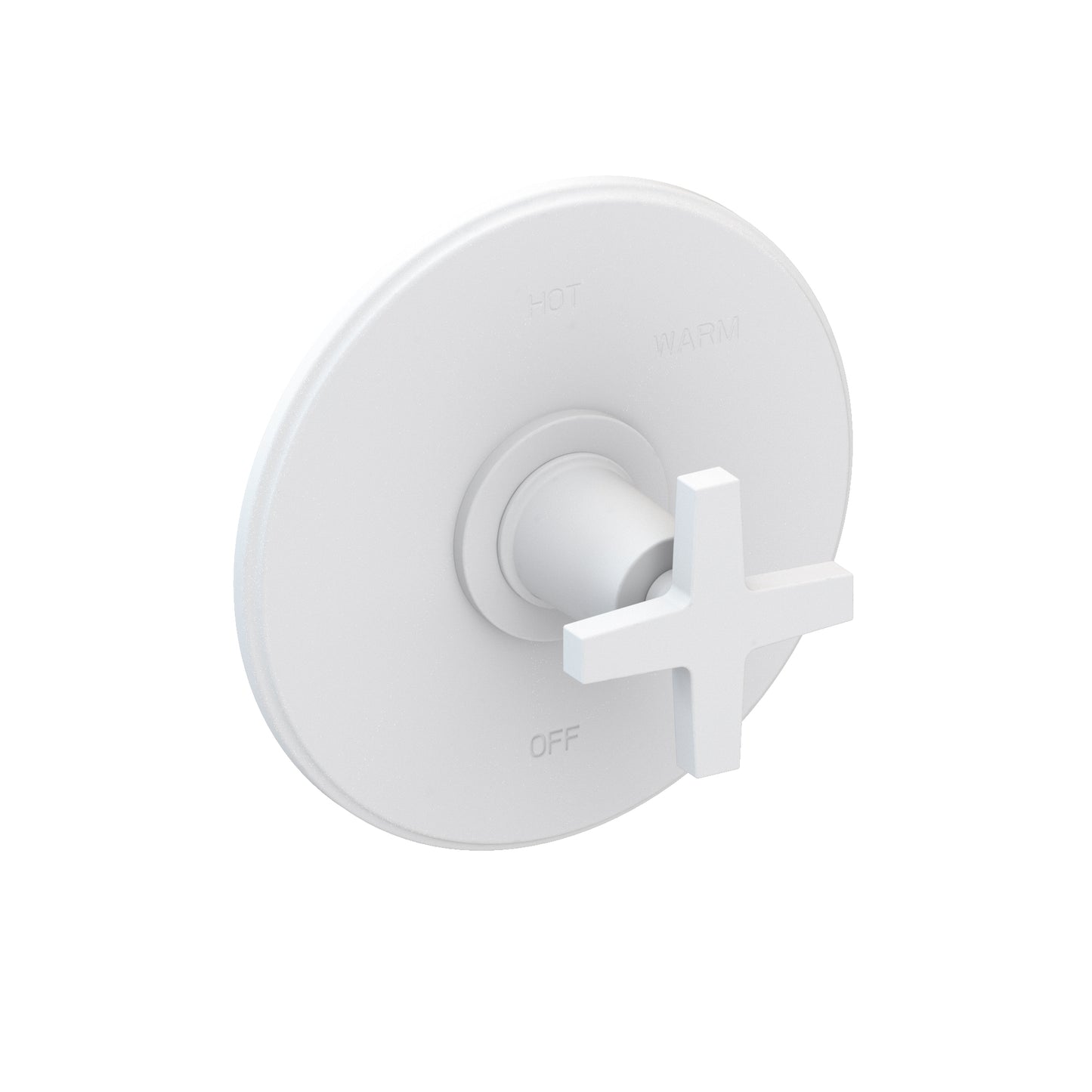 Newport Brass 4-2984BP Dorrance Balanced Pressure Shower Trim Plate With Handle. Less Showerhead, Arm And Flange.