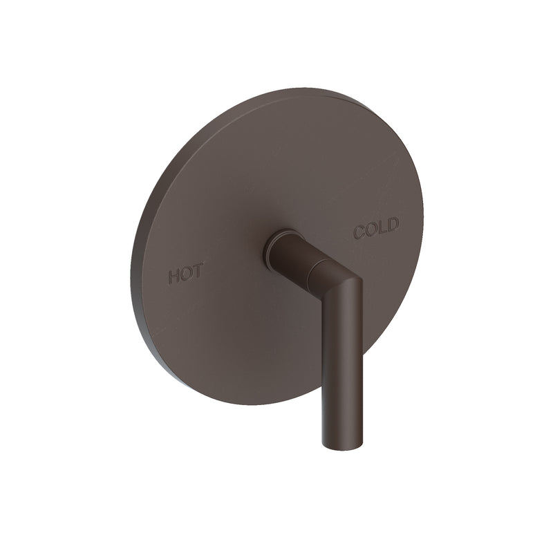Newport Brass 4-3104BP Pavani Balanced Pressure Shower Trim Plate with Handle. Less showerhead, arm and flange.