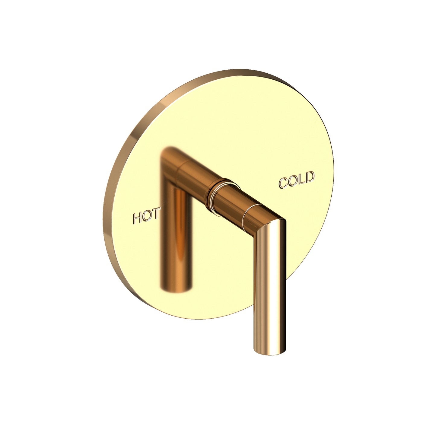 Newport Brass 4-3104BP Pavani Balanced Pressure Shower Trim Plate With Handle. Less Showerhead, Arm And Flange.