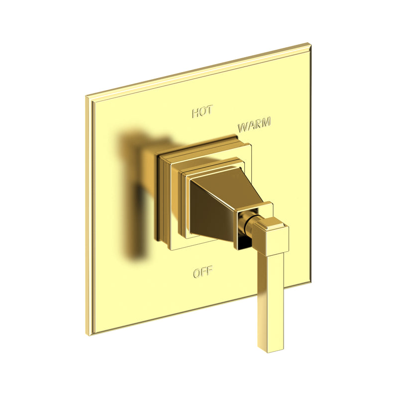 Newport Brass 4-3144BP Malvina Balanced Pressure Shower Trim Plate with Handle. Less showerhead, arm and flange.