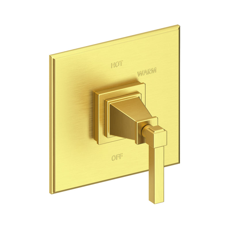 Newport Brass 4-3144BP Malvina Balanced Pressure Shower Trim Plate with Handle. Less showerhead, arm and flange.