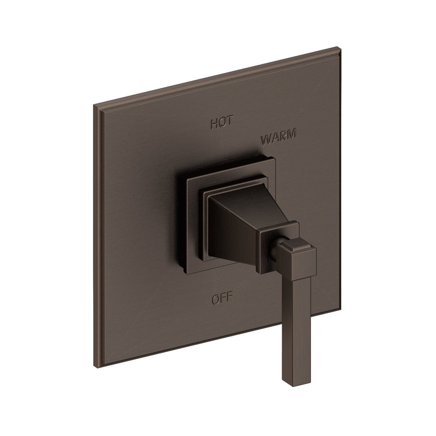 Newport Brass 4-3144BP Malvina Balanced Pressure Shower Trim Plate With Handle. Less Showerhead, Arm And Flange.