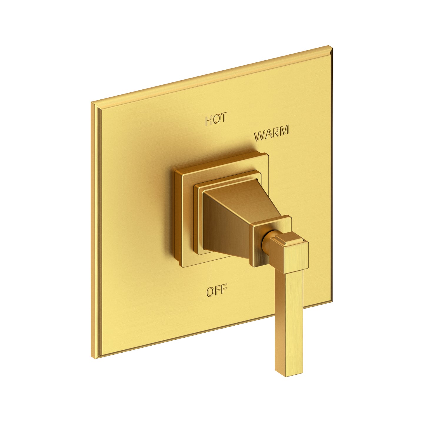 Newport Brass 4-3144BP Malvina Balanced Pressure Shower Trim Plate With Handle. Less Showerhead, Arm And Flange.