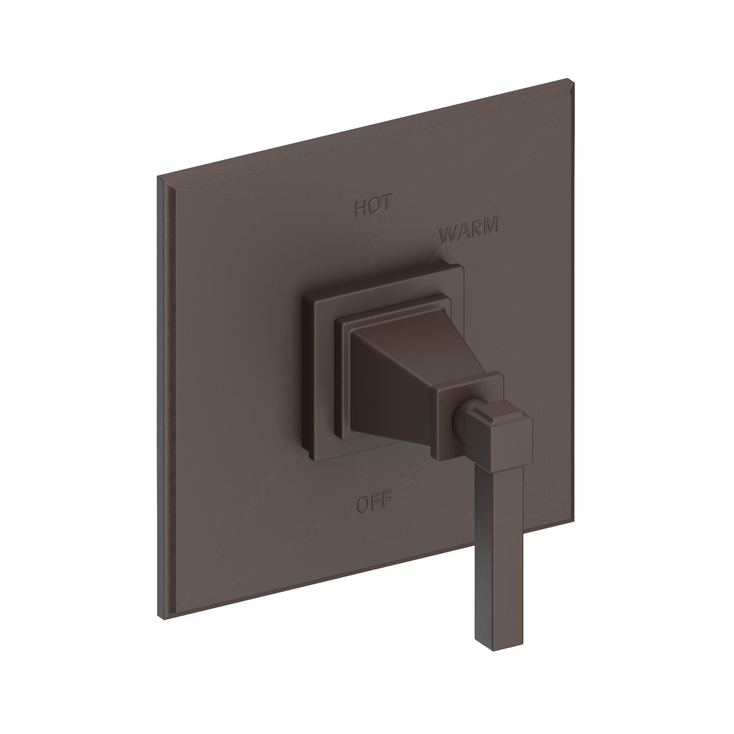 Newport Brass 4-3144BP Malvina Balanced Pressure Shower Trim Plate With Handle. Less Showerhead, Arm And Flange.