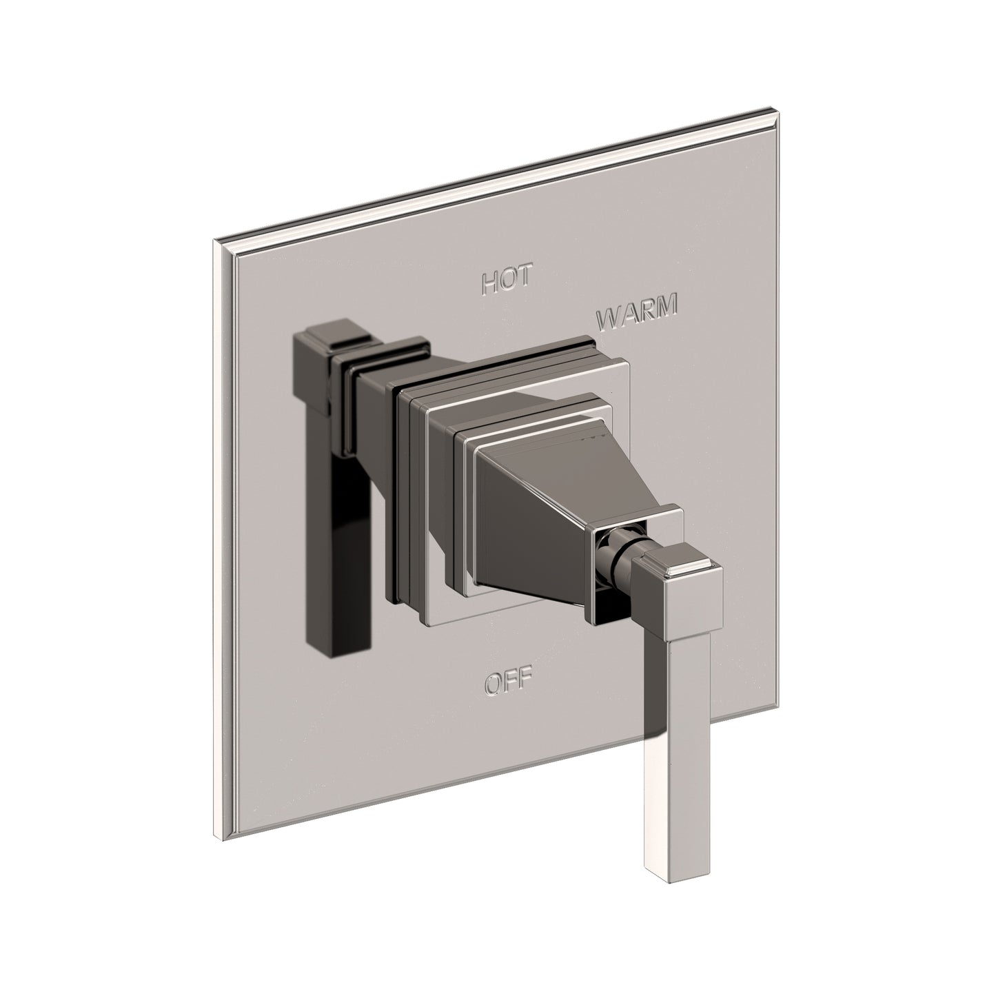 Newport Brass 4-3144BP Malvina Balanced Pressure Shower Trim Plate With Handle. Less Showerhead, Arm And Flange.