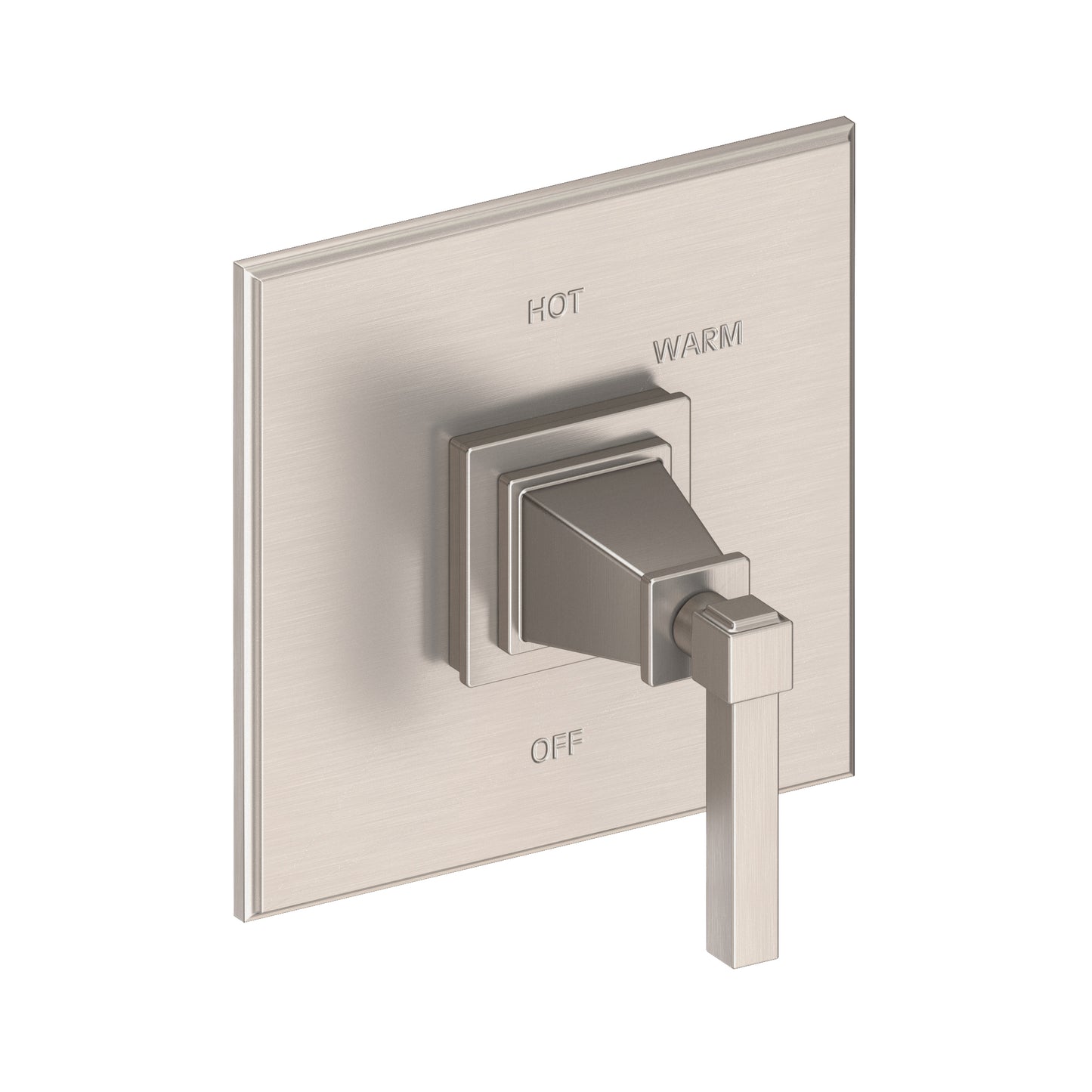 Newport Brass 4-3144BP Malvina Balanced Pressure Shower Trim Plate With Handle. Less Showerhead, Arm And Flange.