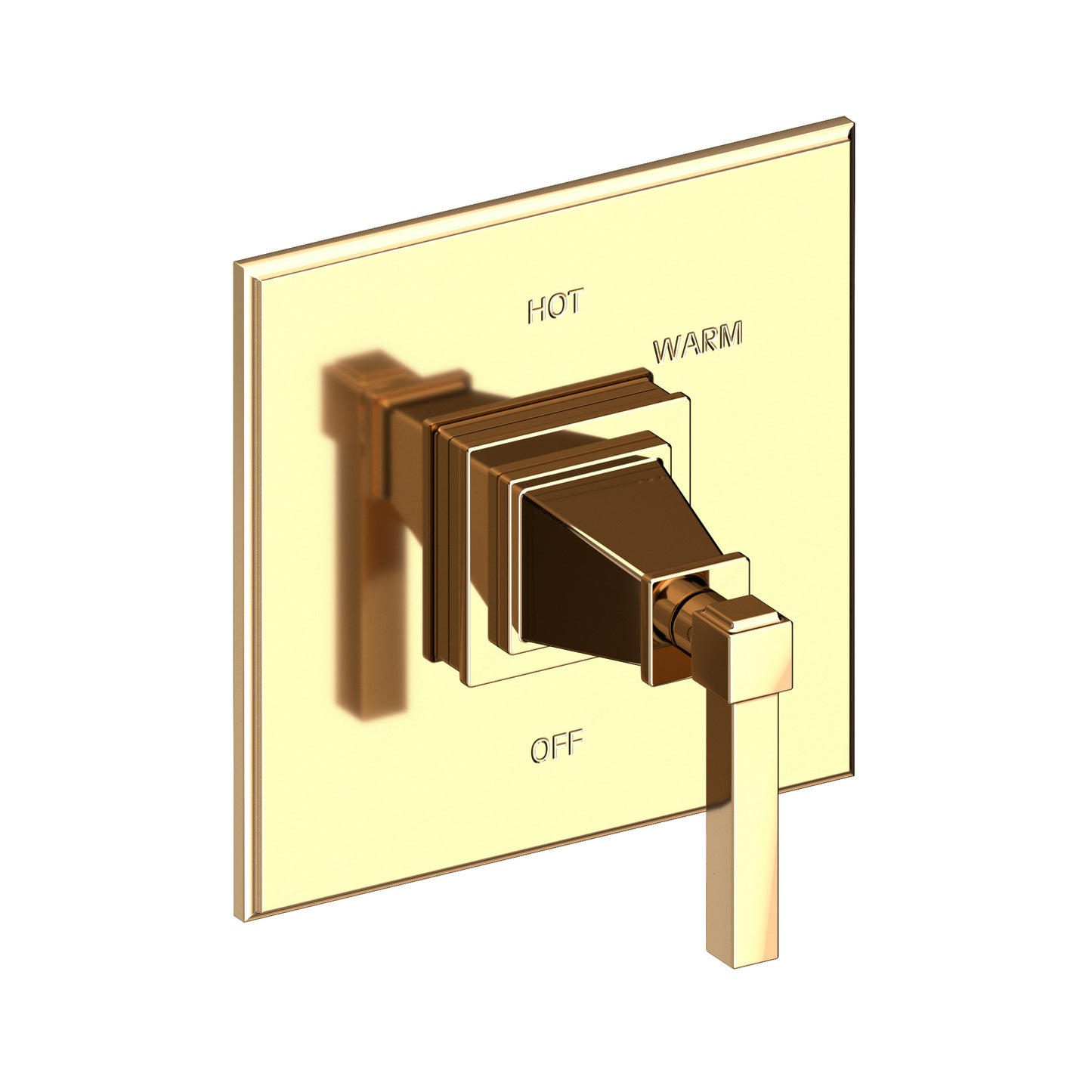 Newport Brass 4-3144BP Malvina Balanced Pressure Shower Trim Plate With Handle. Less Showerhead, Arm And Flange.