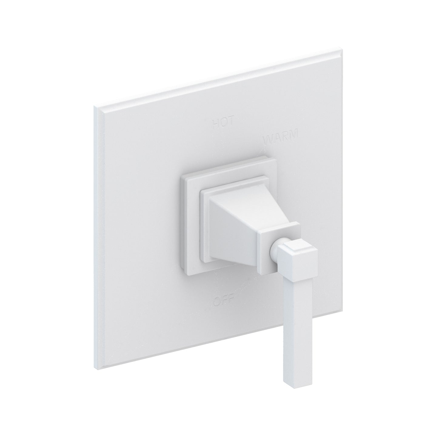 Newport Brass 4-3144BP Malvina Balanced Pressure Shower Trim Plate With Handle. Less Showerhead, Arm And Flange.