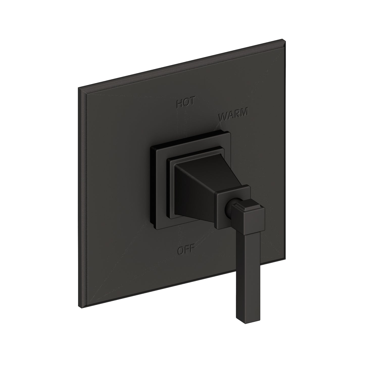 Newport Brass 4-3144BP Malvina Balanced Pressure Shower Trim Plate With Handle. Less Showerhead, Arm And Flange.