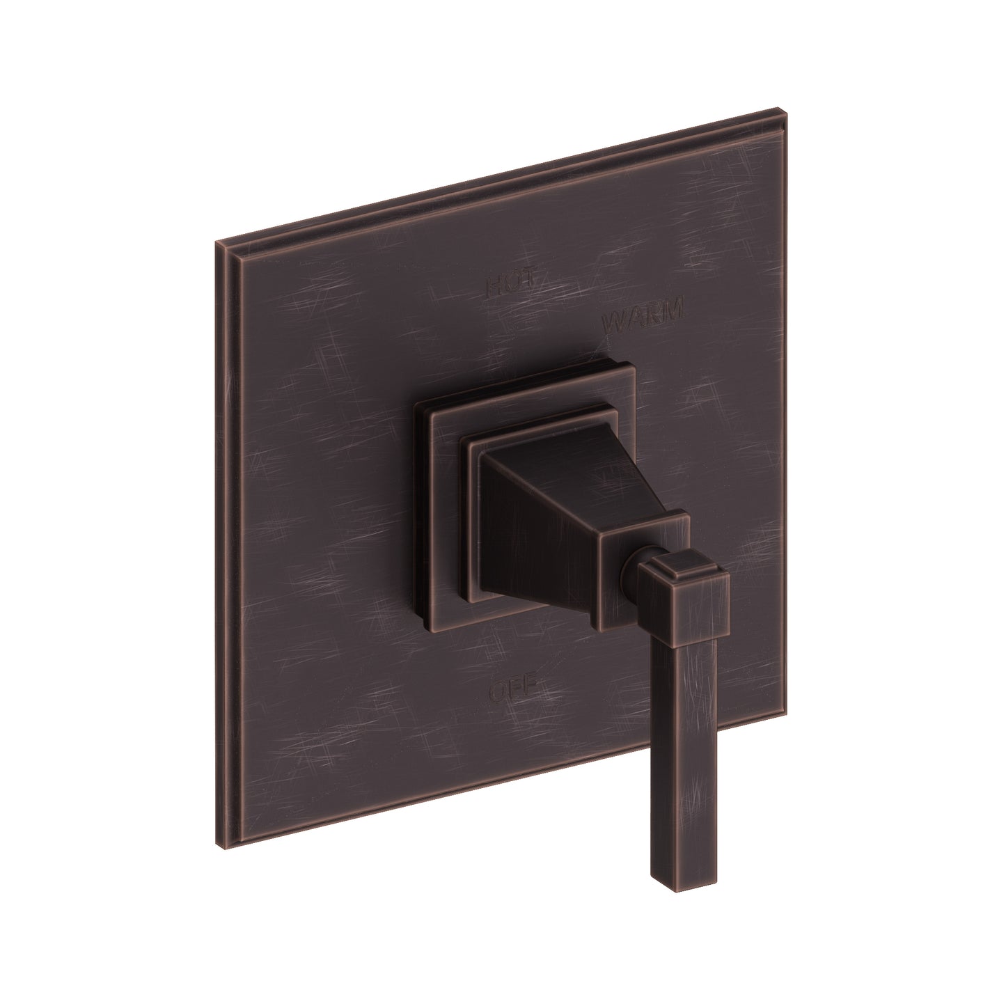 Newport Brass 4-3144BP Malvina Balanced Pressure Shower Trim Plate With Handle. Less Showerhead, Arm And Flange.