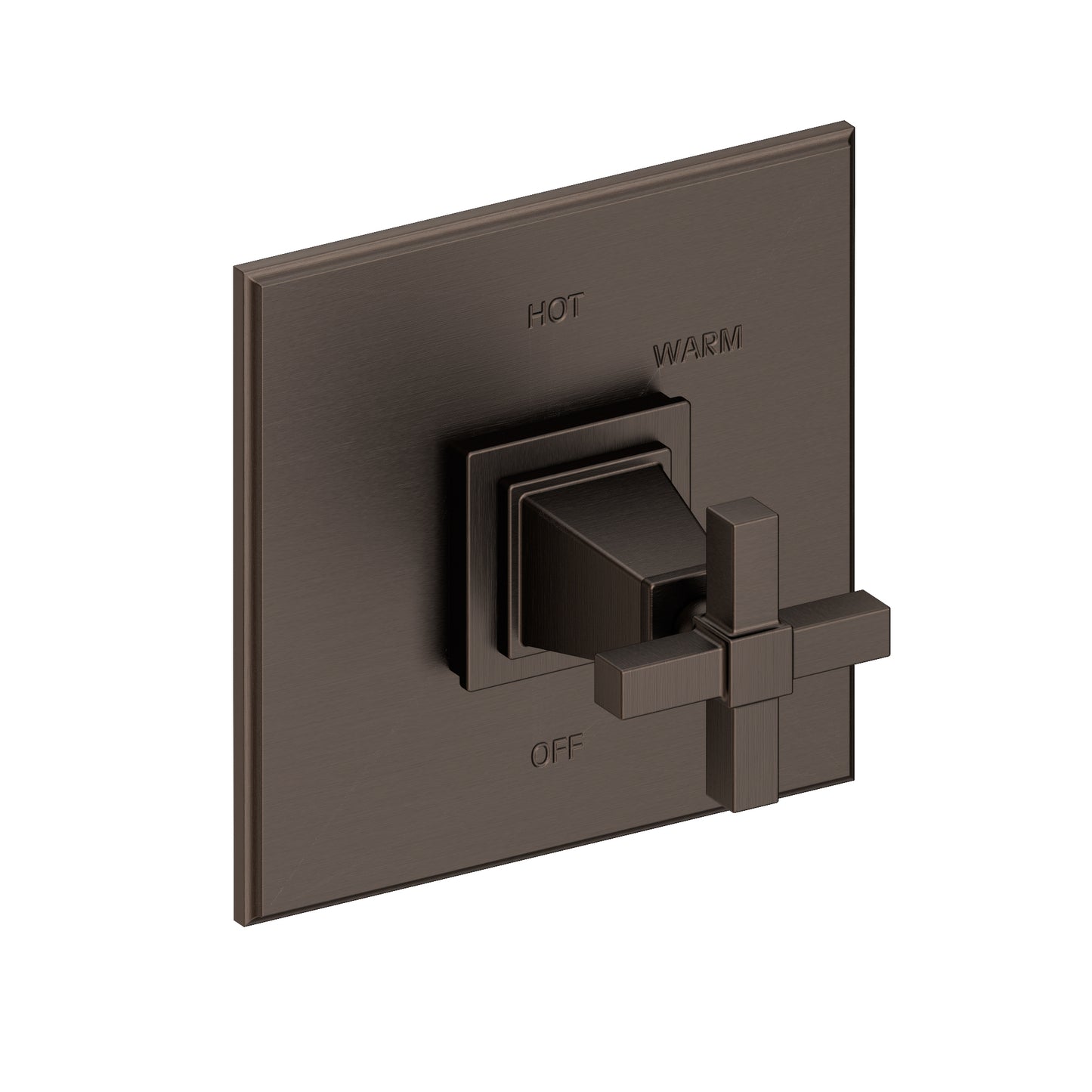 Newport Brass 4-3154BP Malvina Balanced Pressure Shower Trim Plate With Handle. Less Showerhead, Arm And Flange.