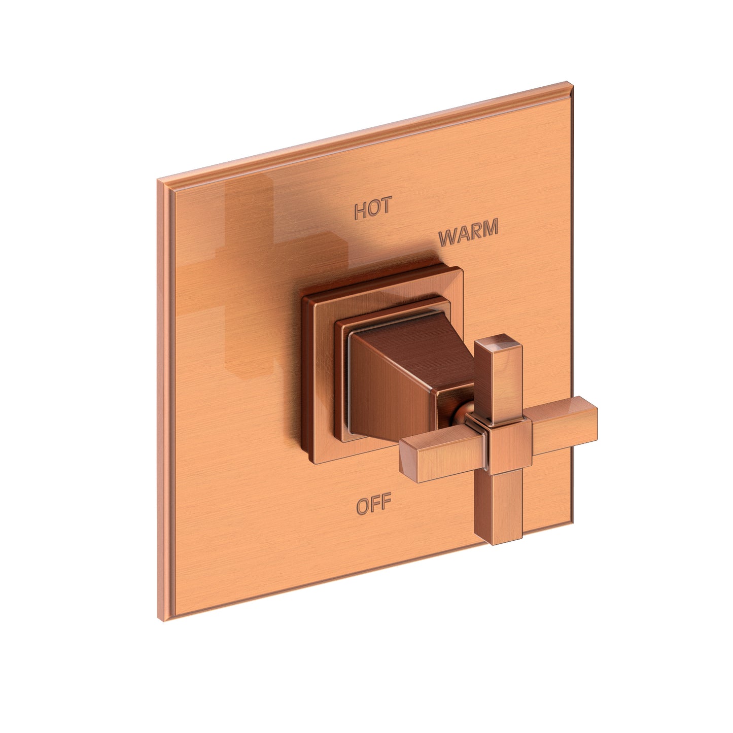 Newport Brass 4-3154BP Malvina Balanced Pressure Shower Trim Plate With Handle. Less Showerhead, Arm And Flange.